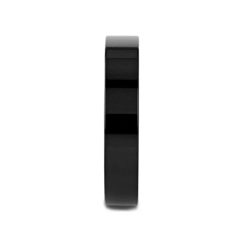Thorsten "MORPHEUS" 8MM Flat Black Tungsten Band