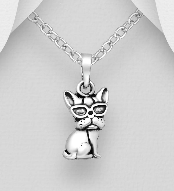 CARA Cool-Dude Frenchie Pendant