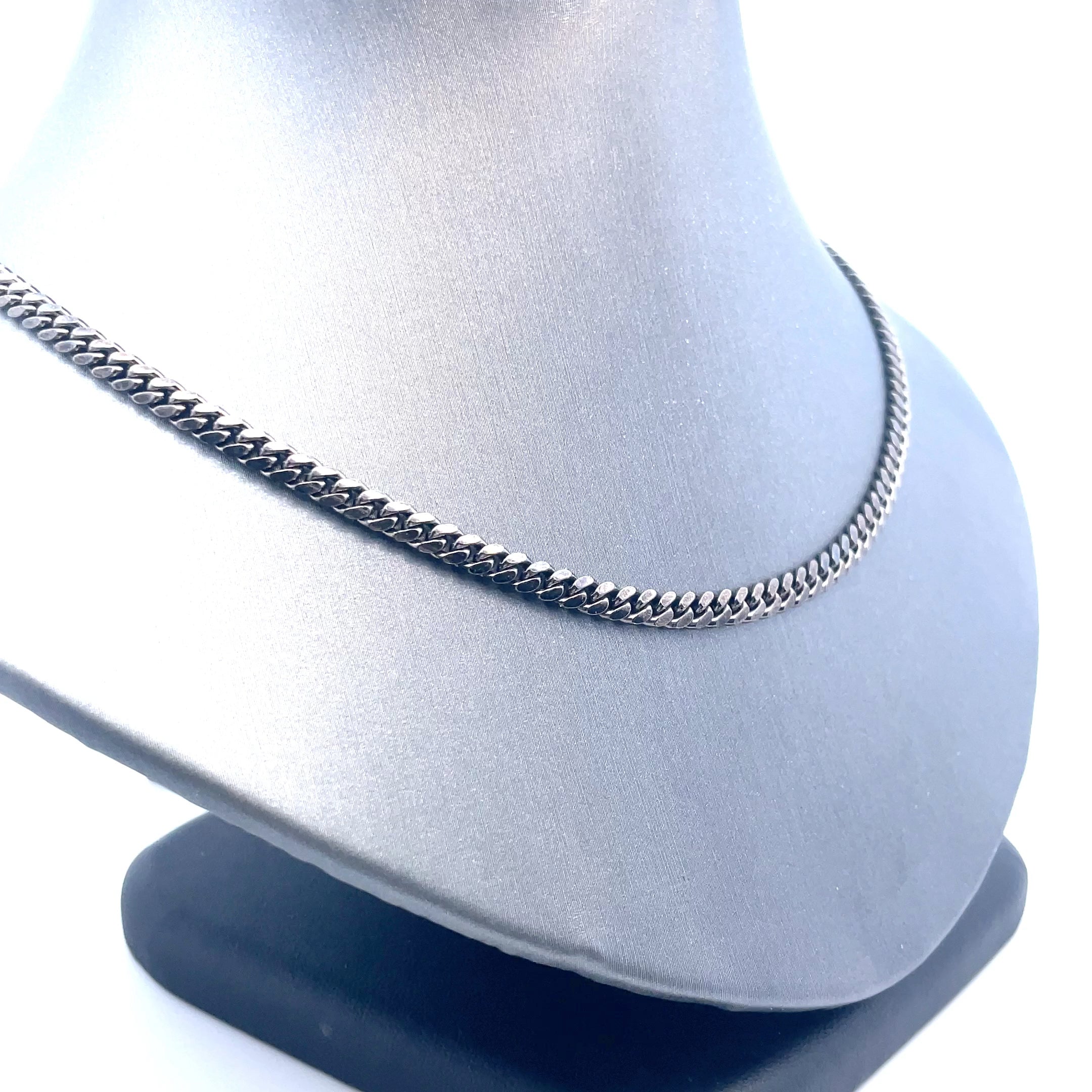 Sterling Silver 22" Miami Cuban Chain