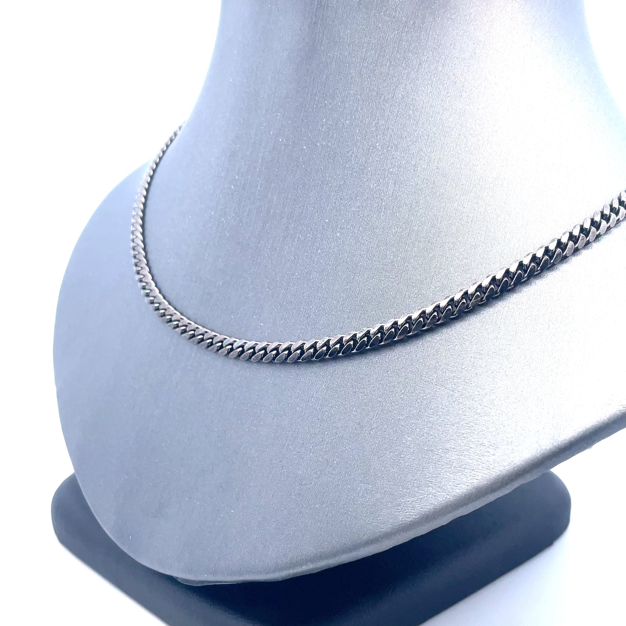 Sterling Silver 22" Miami Cuban Chain