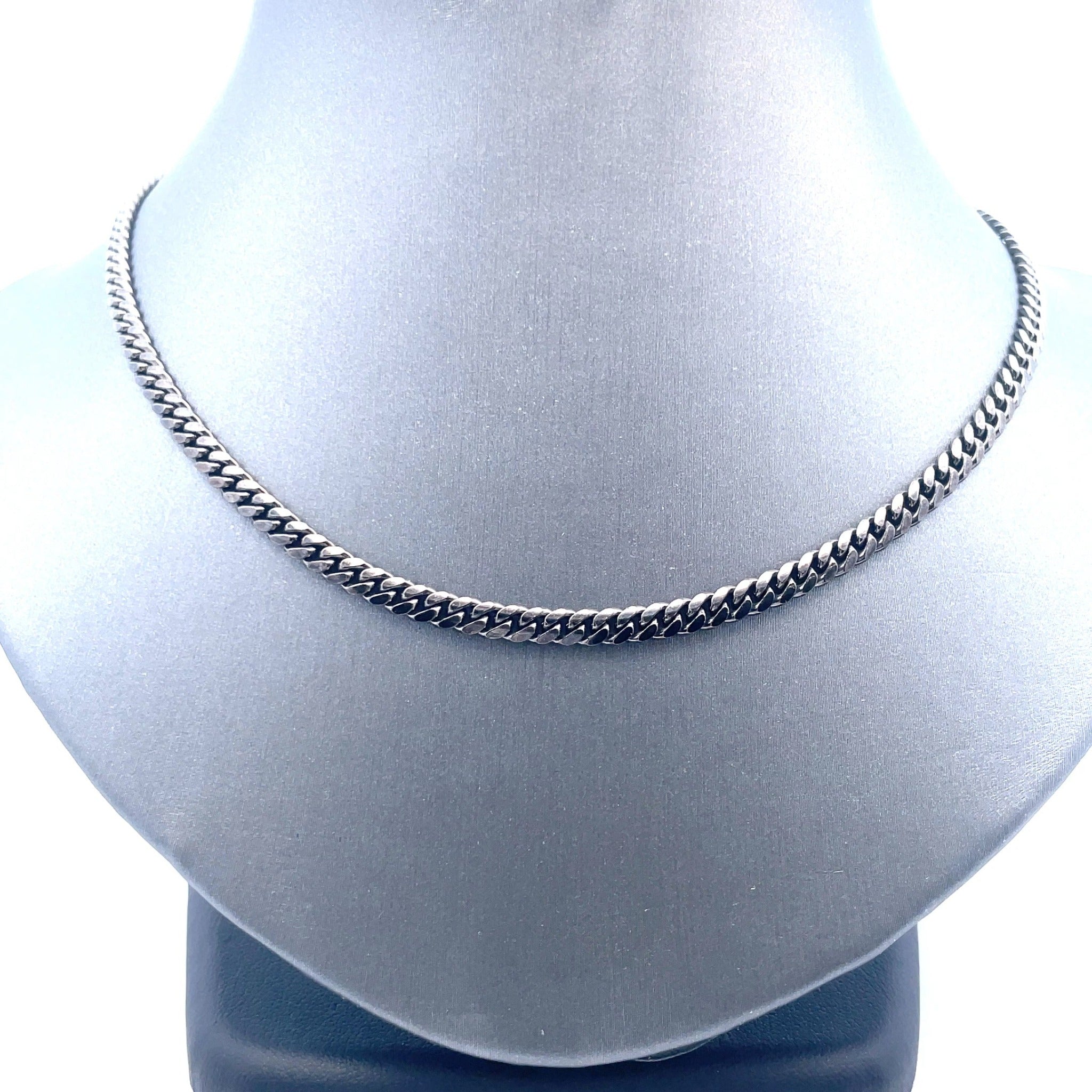 Sterling Silver 22" Miami Cuban Chain