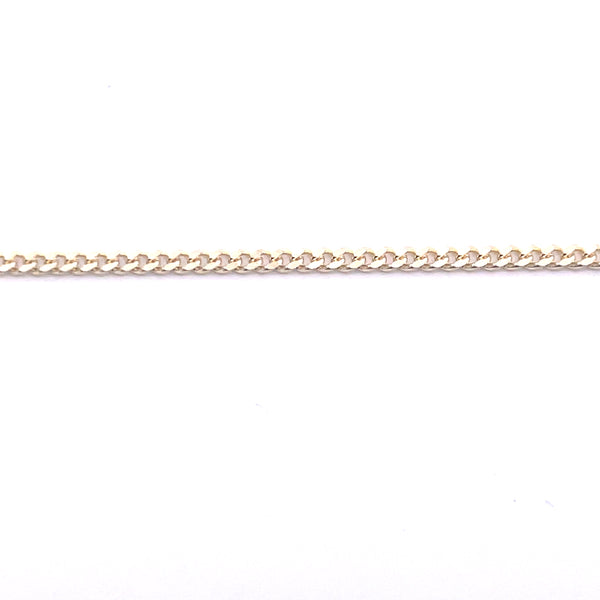 14K Yellow Gold Mini Curb-Link Forever Bracelet