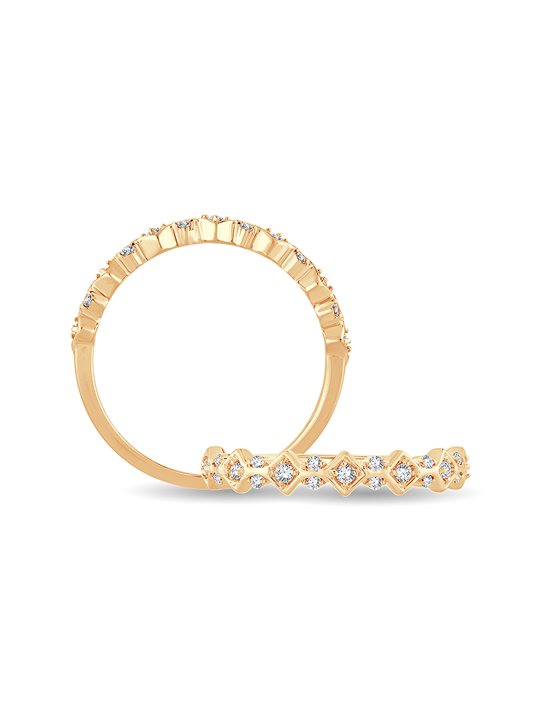 14K Yellow Gold Stackable Ring