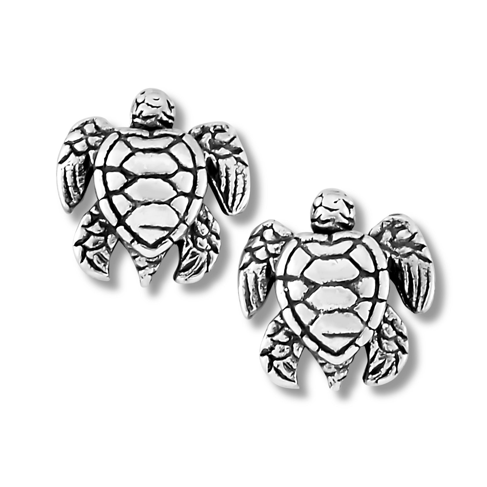 Samuel B. "Tangaku" Turtle Stud Earrings