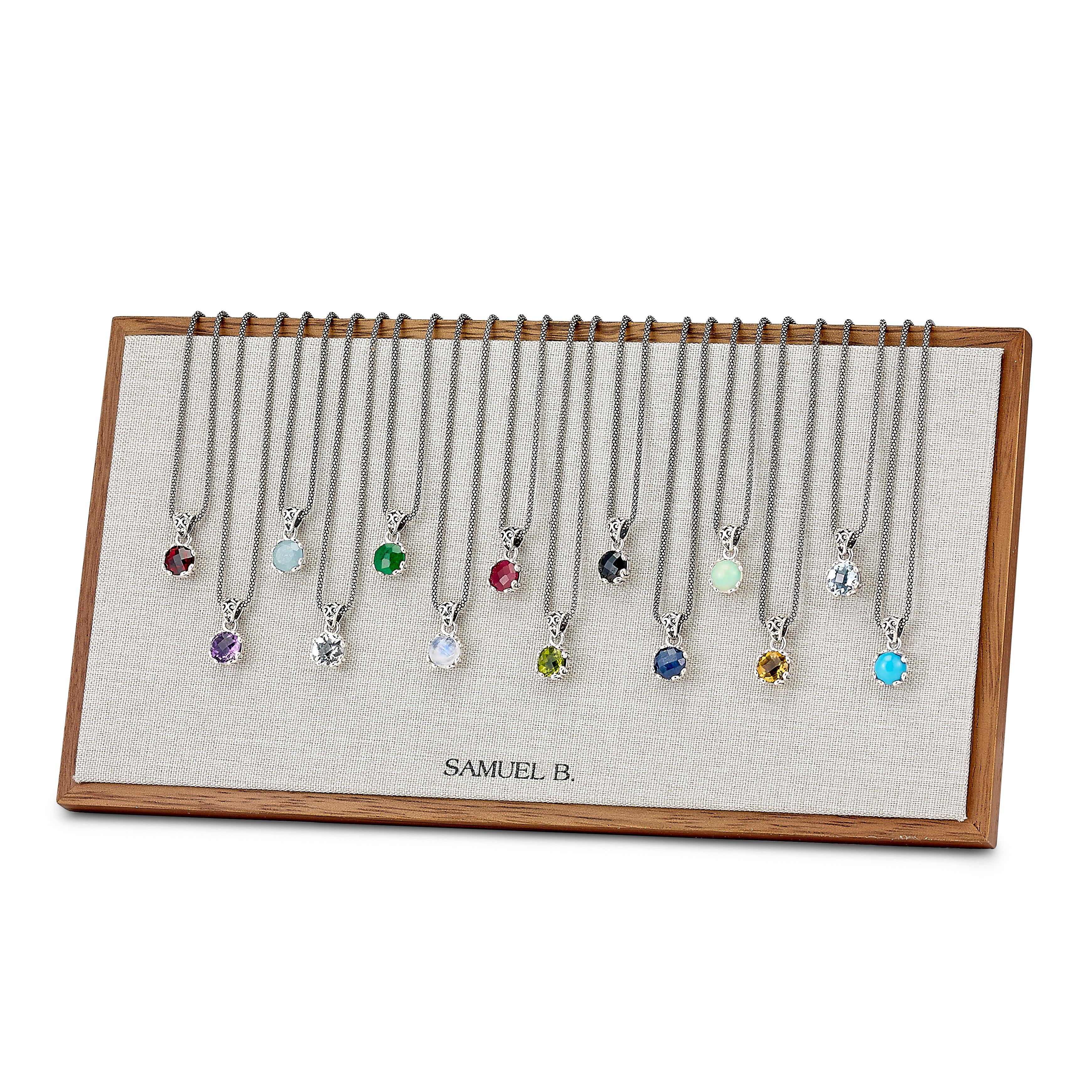 Samuel B. Birthstone Glow Pendant