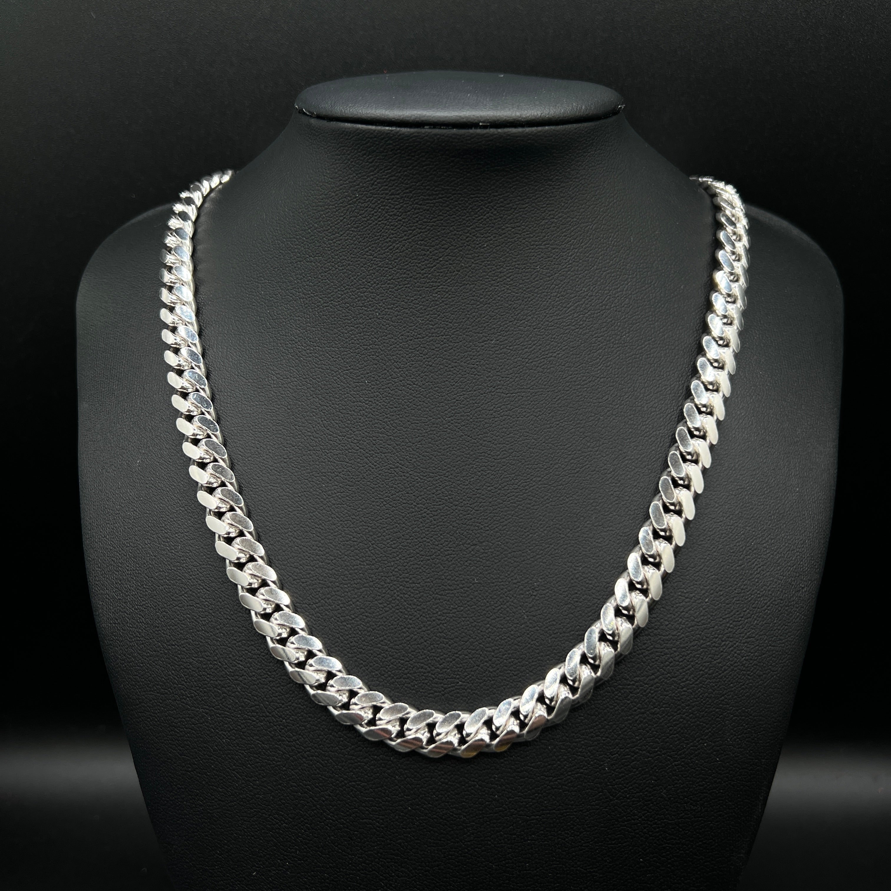 22in Sterling Silver Miami Cuban Link Chain