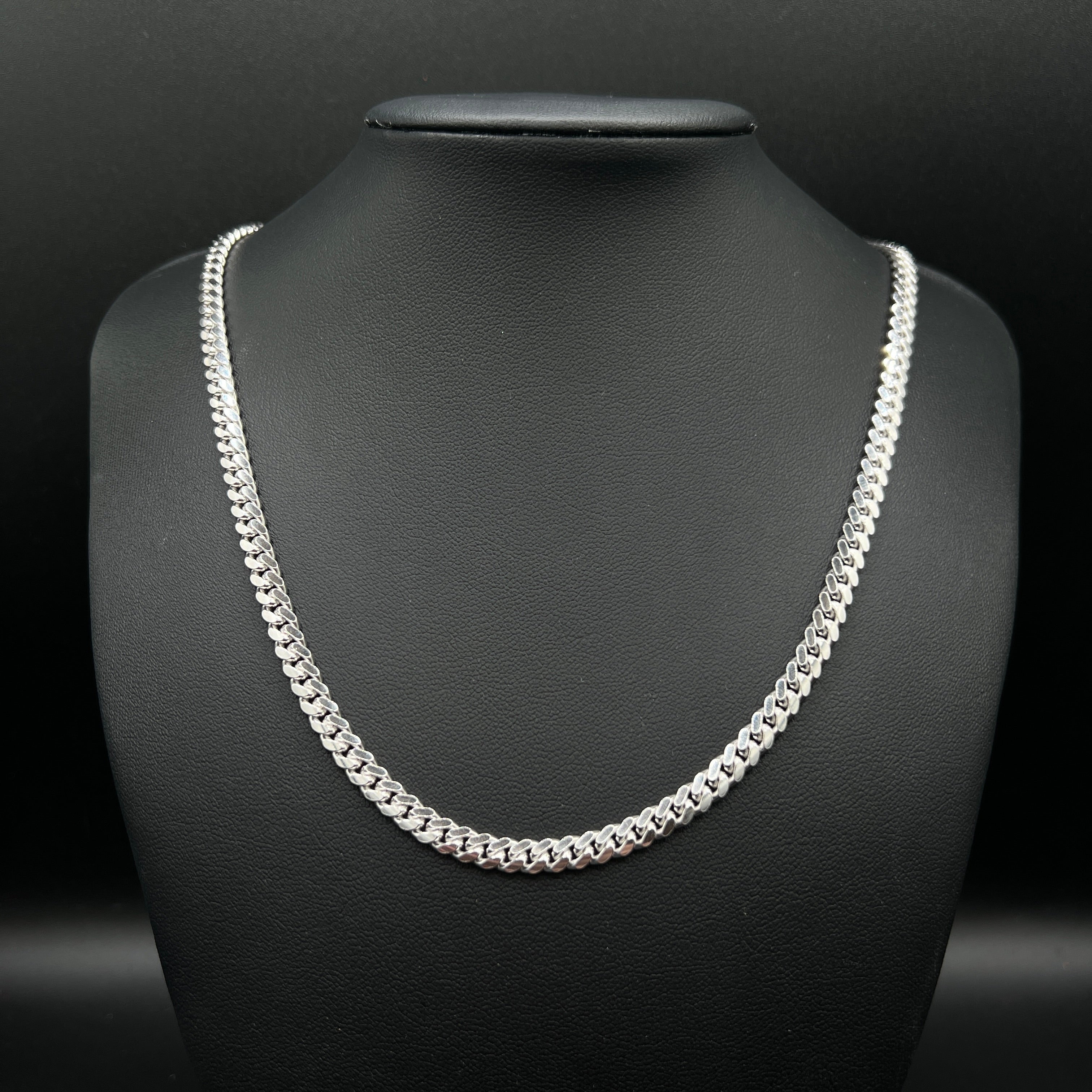 Sterling Silver 22" Cuban Link Chain