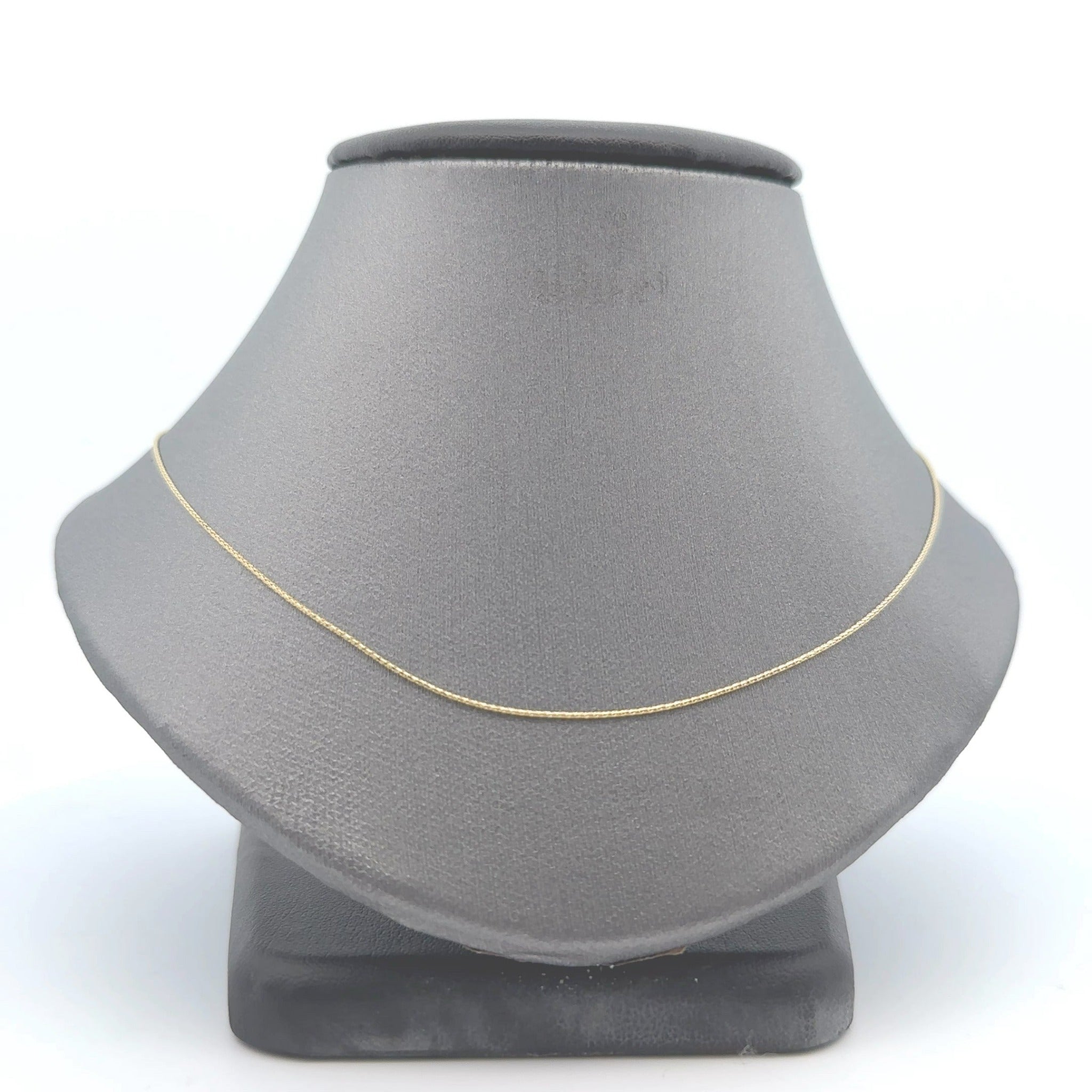 10K Yellow Gold 18" Baby Wheat Chain