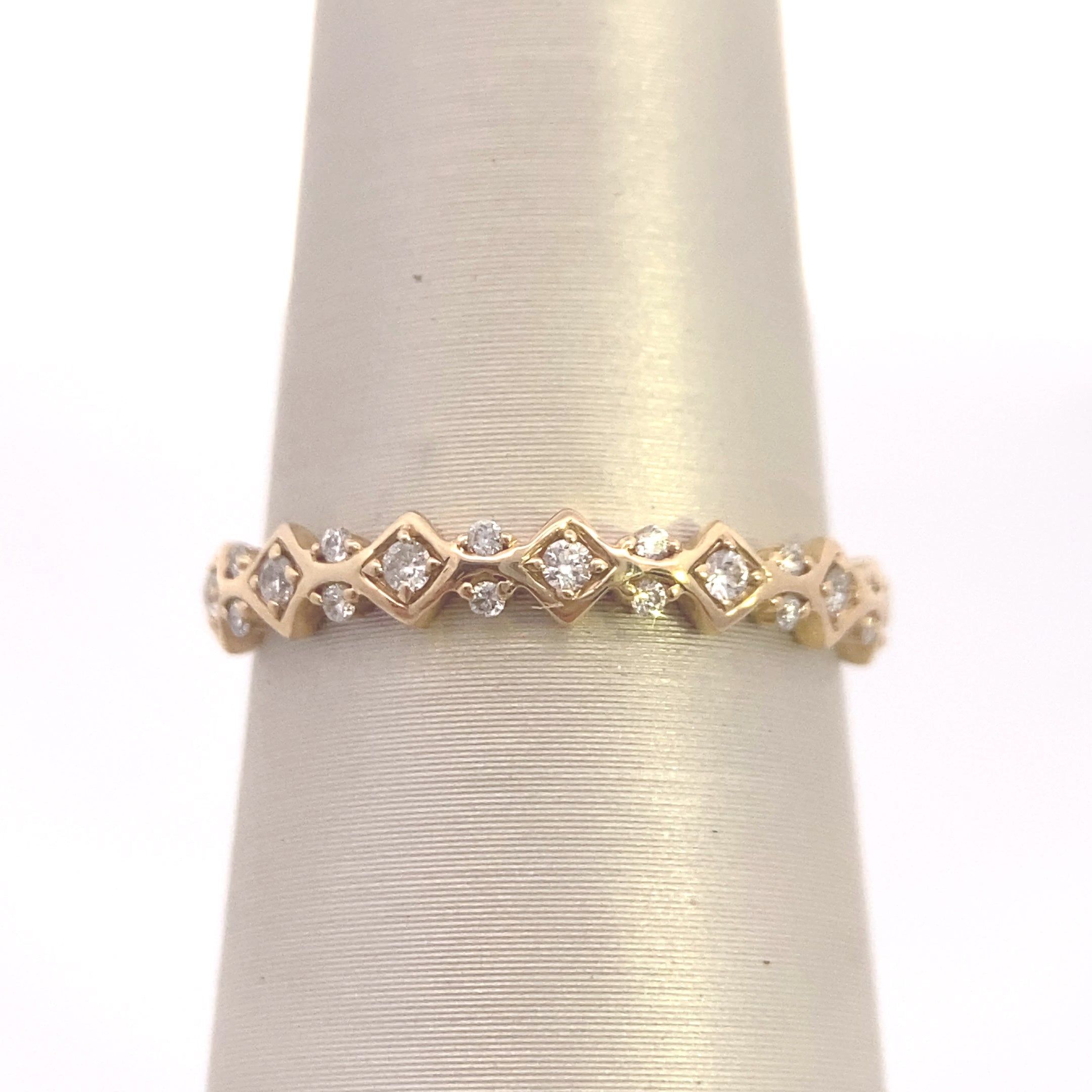 14K Yellow Gold Stackable Ring