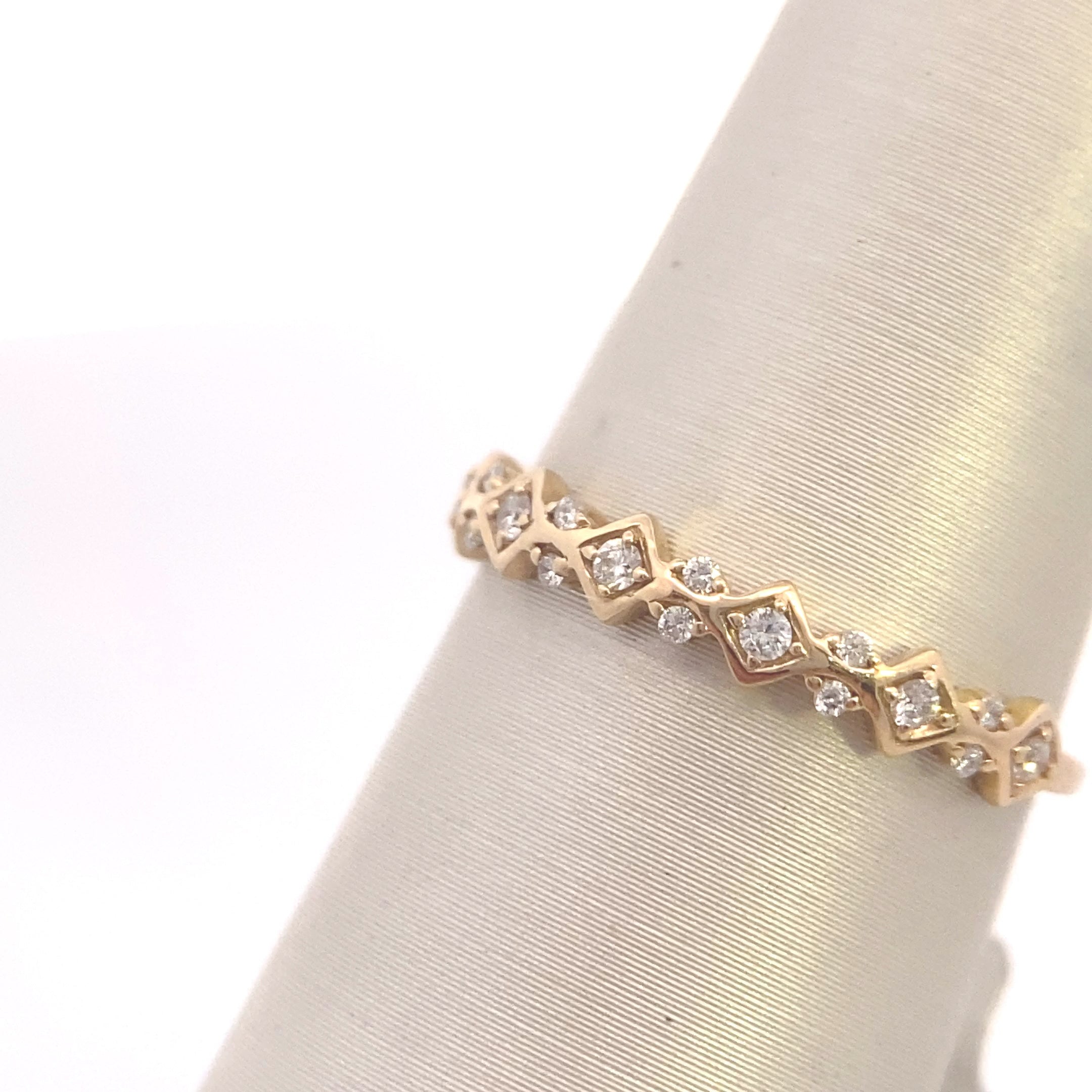 14K Yellow Gold Stackable Ring