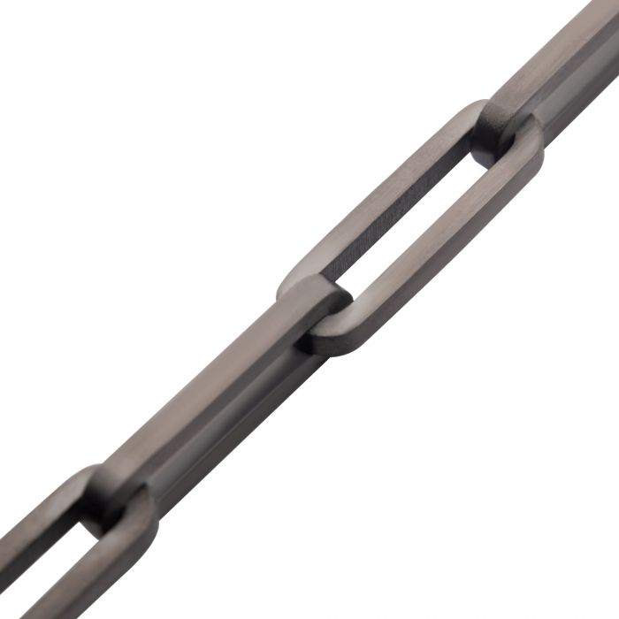 INOX Stainless Steel Paperclip Link Bracelet