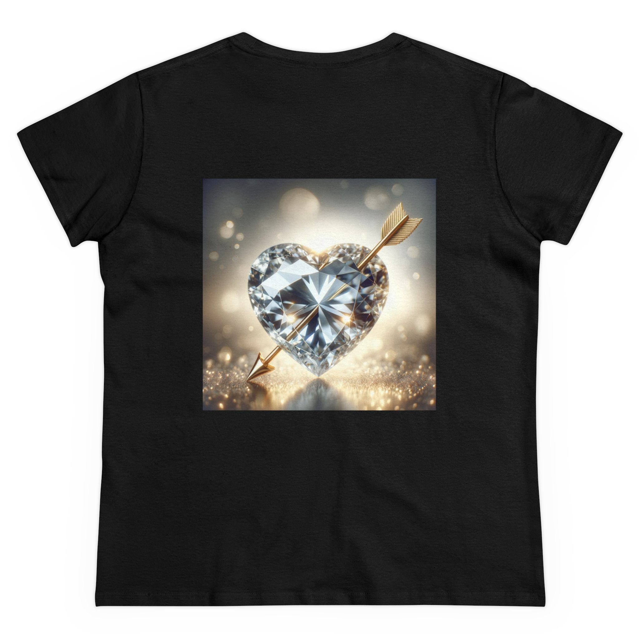 Arrow Through Diamond Women's Cotton Tee