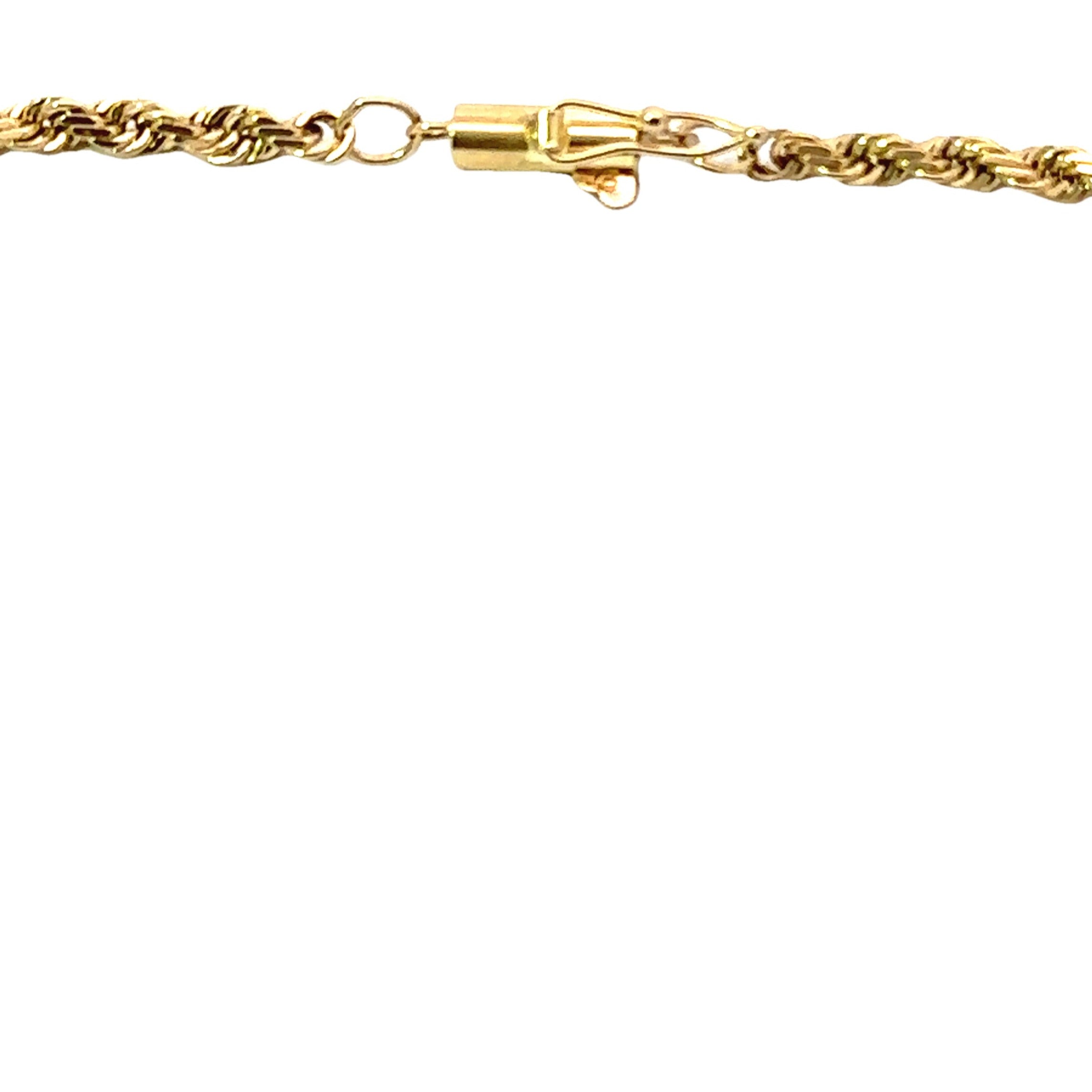 Estate Collection: 14K Yellow Gold 2.7MM 18" Rope Chain