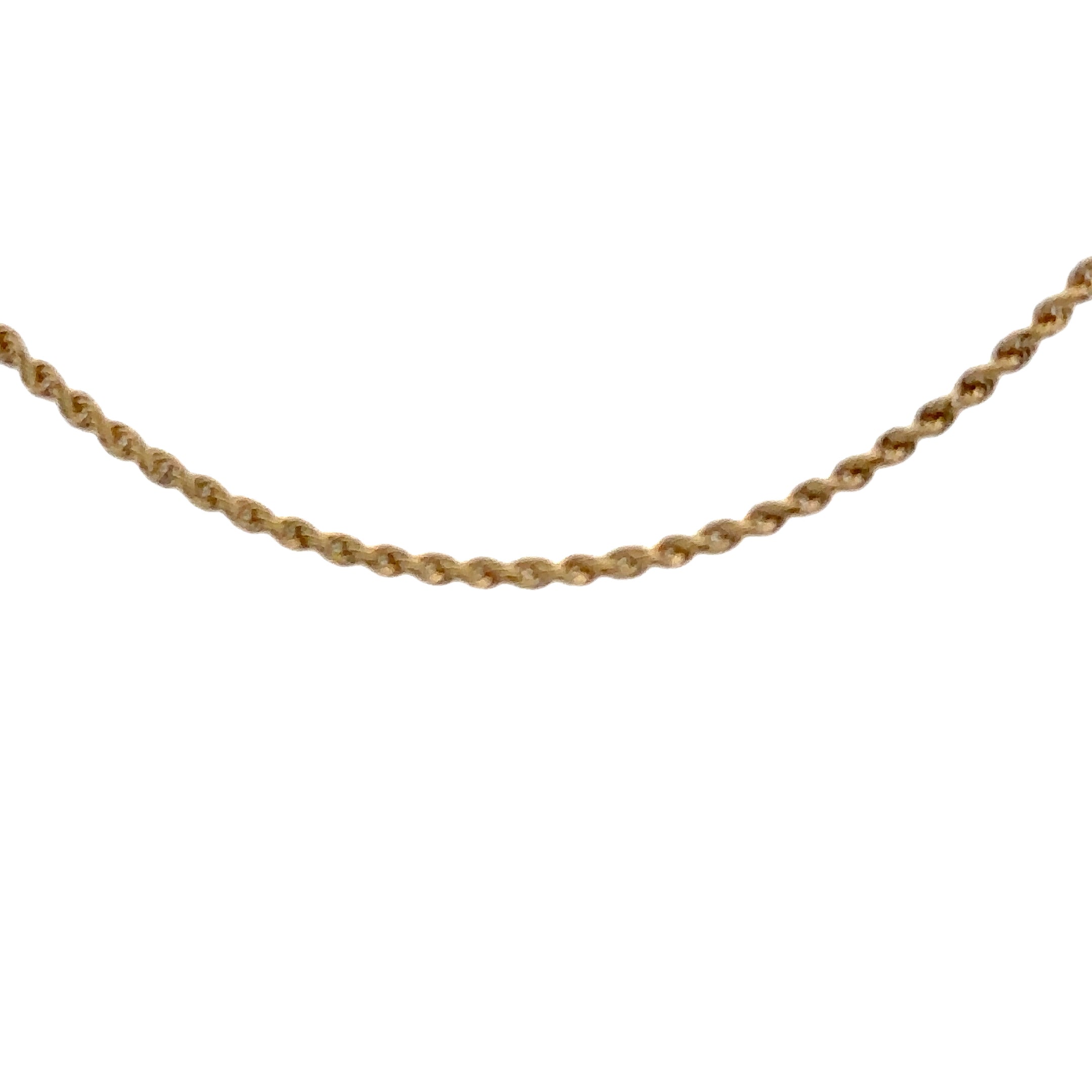 Estate Collection: 14K Yellow Gold 2.0MM Rope Chain