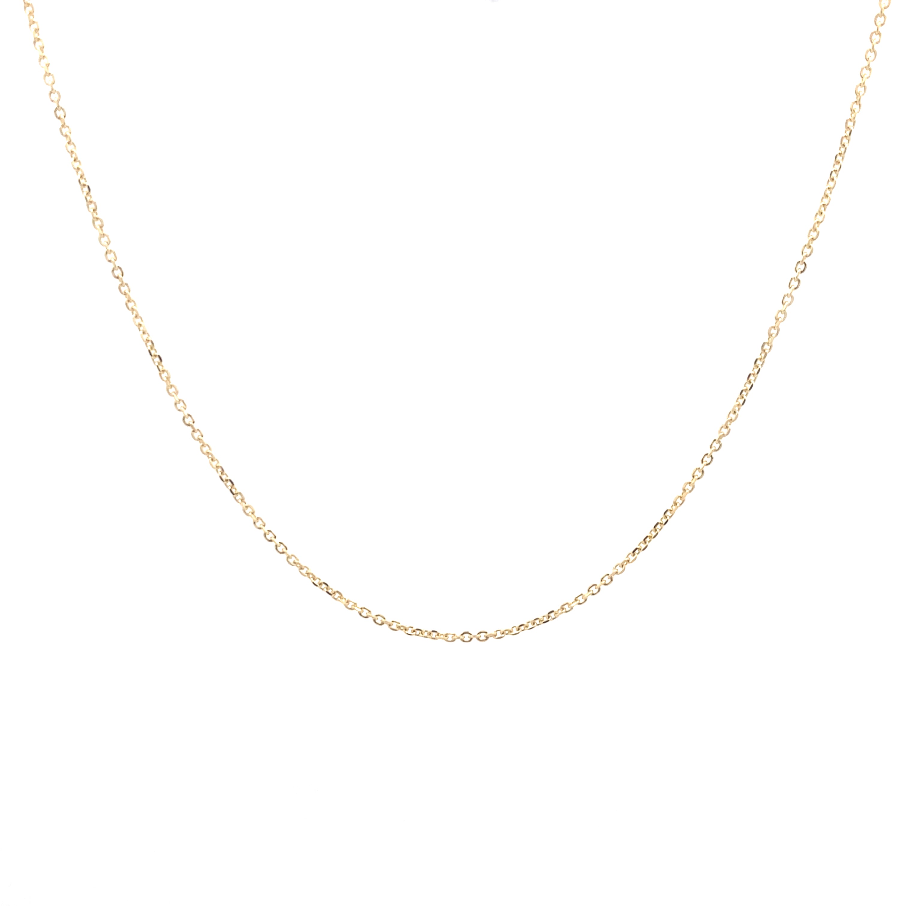 14K Yellow Gold Standard Cable Chain