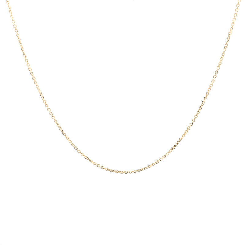 14K Yellow Gold Standard Cable Chain