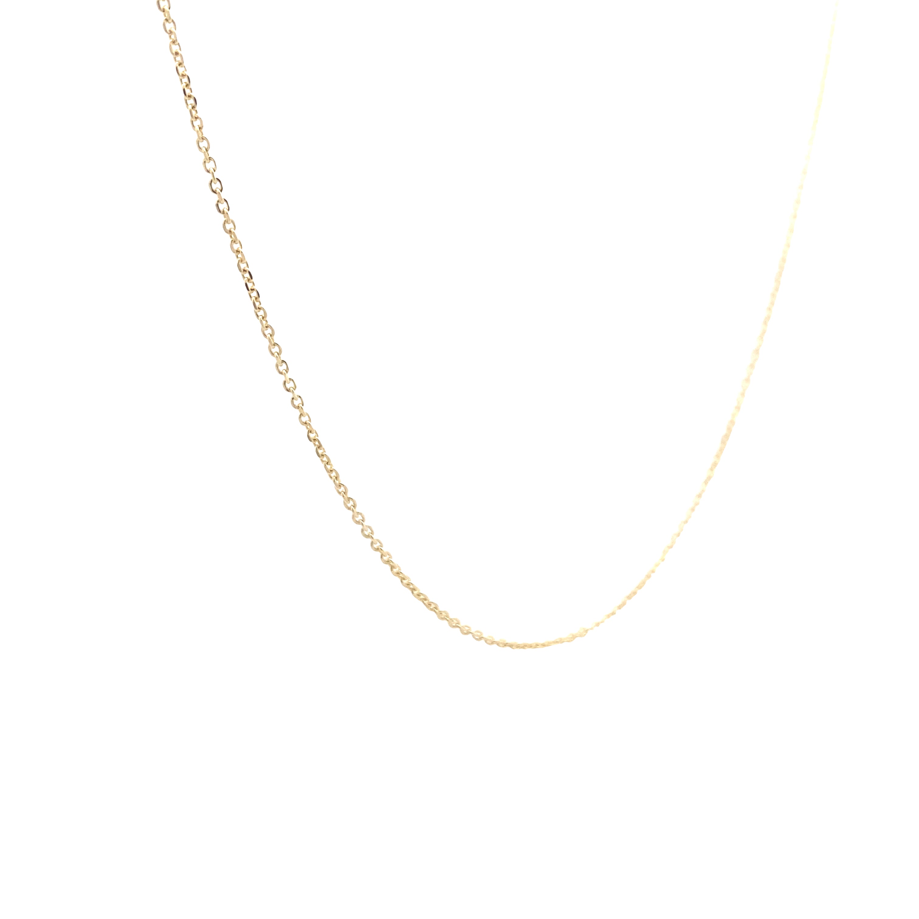 14K Yellow Gold Standard Cable Chain