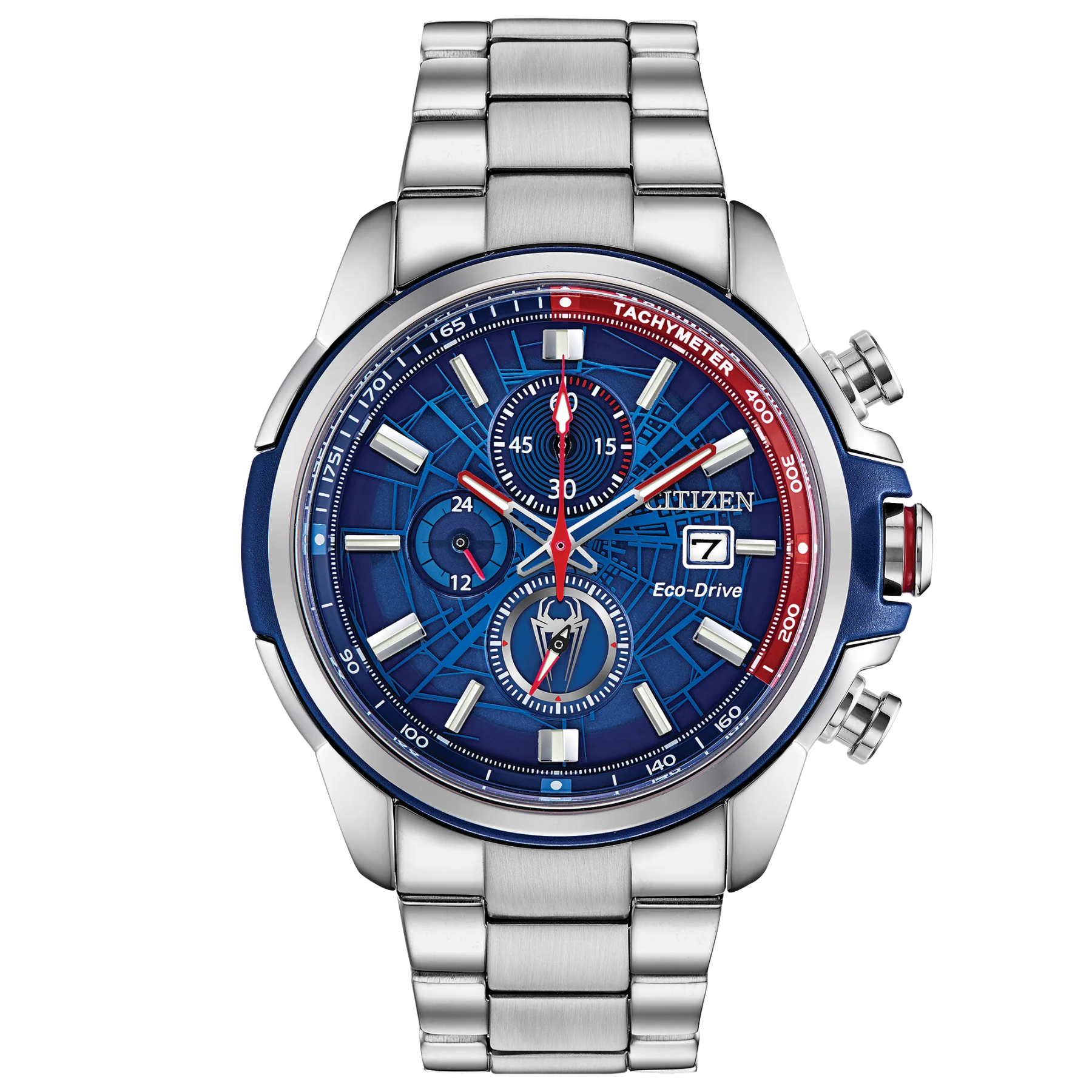 CITIZEN Men's Marvel Spider-Man 44mm Eco-Drive Watch