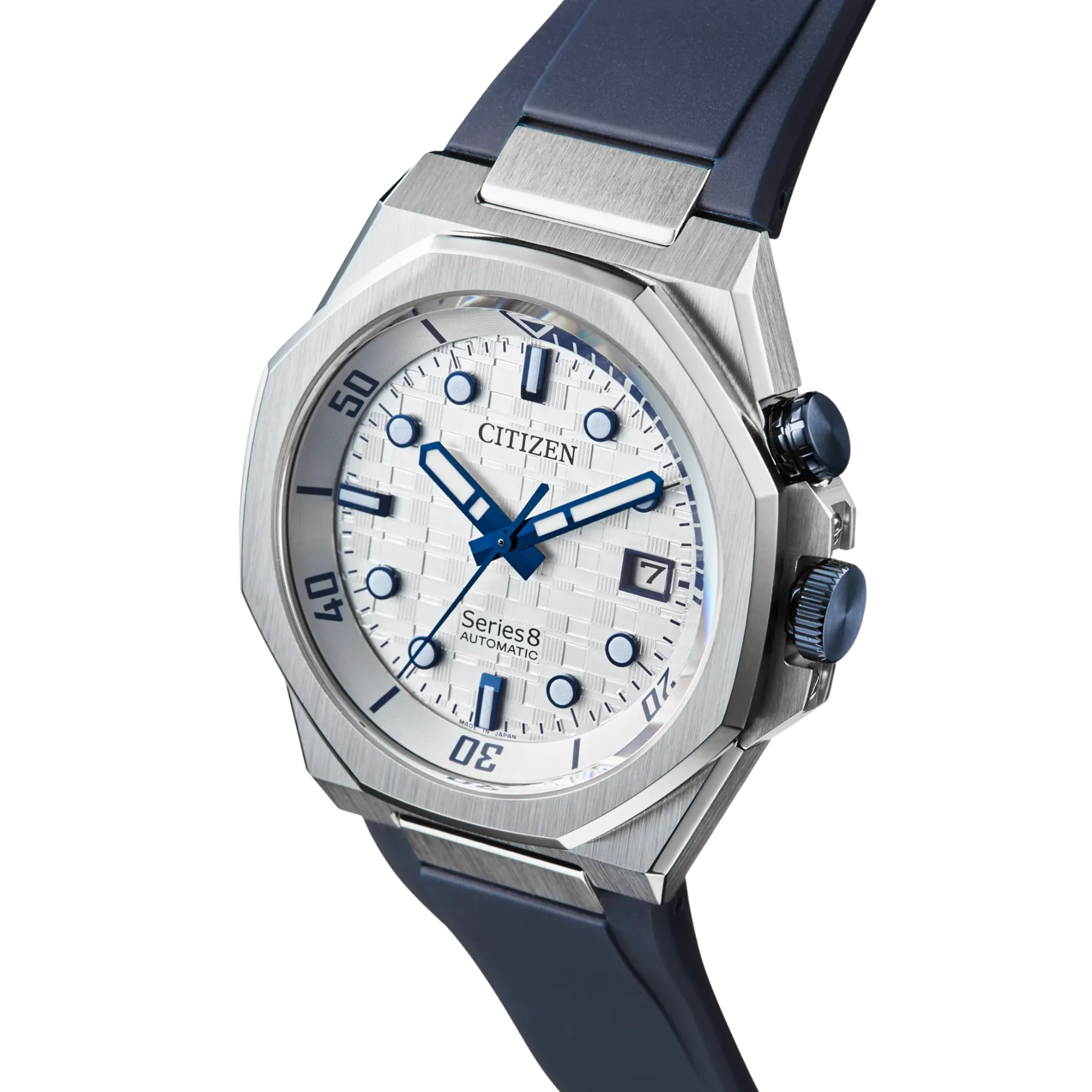 CITIZEN Men's Series8 890 Automatic White Dial Watch