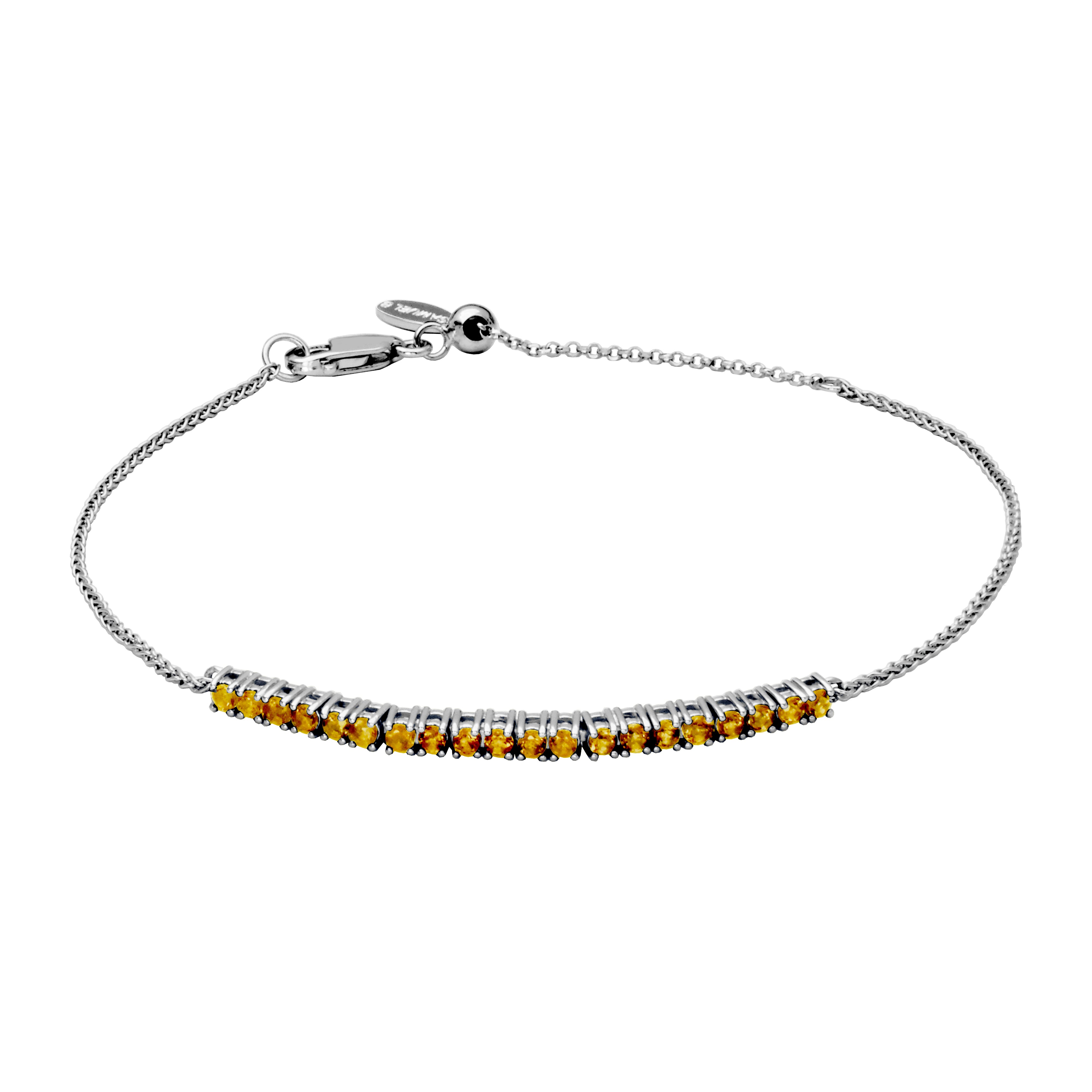 Samuel B. "Dazzle Citrine" Bracelet