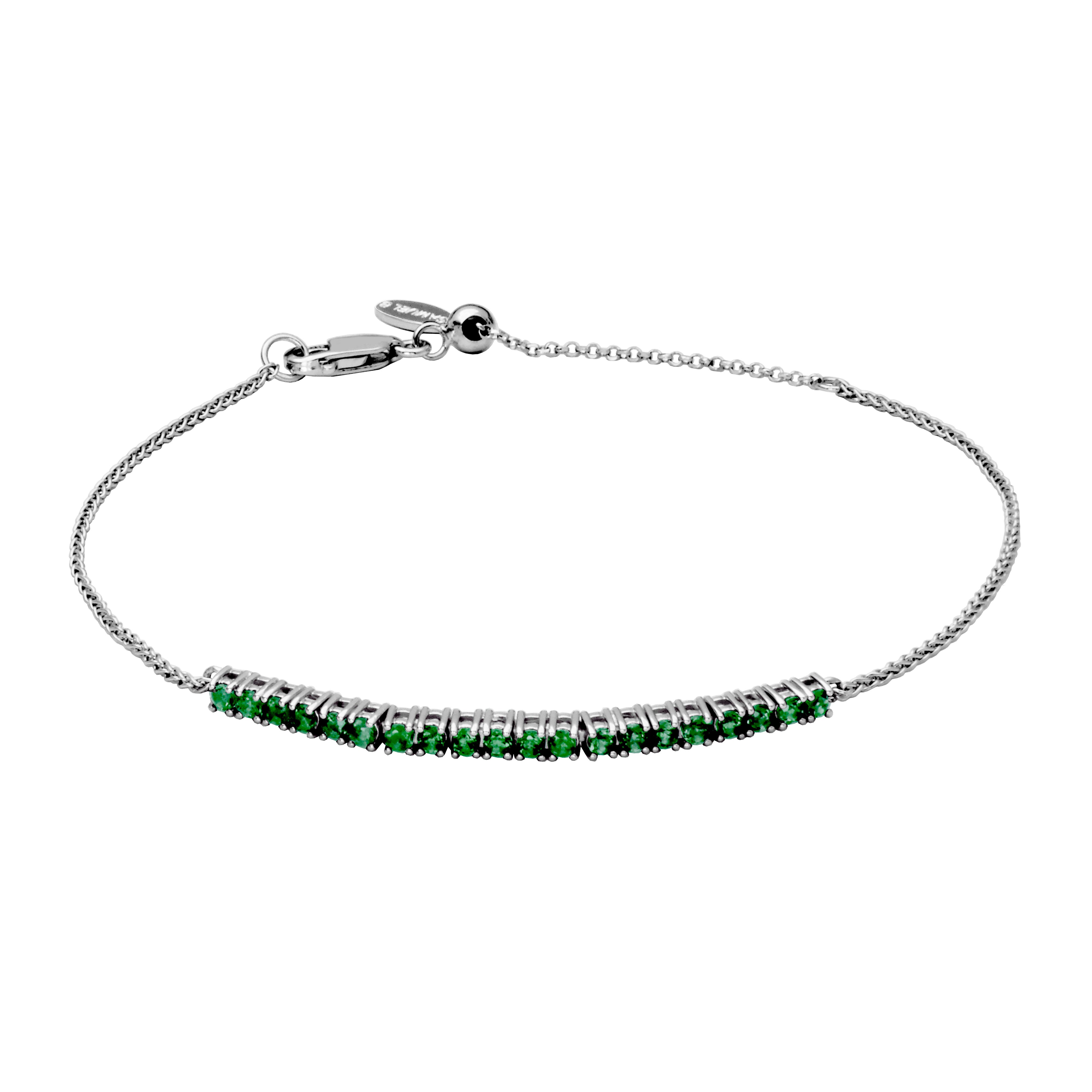 Samuel B. "Dazzle" Emerald Bracelet