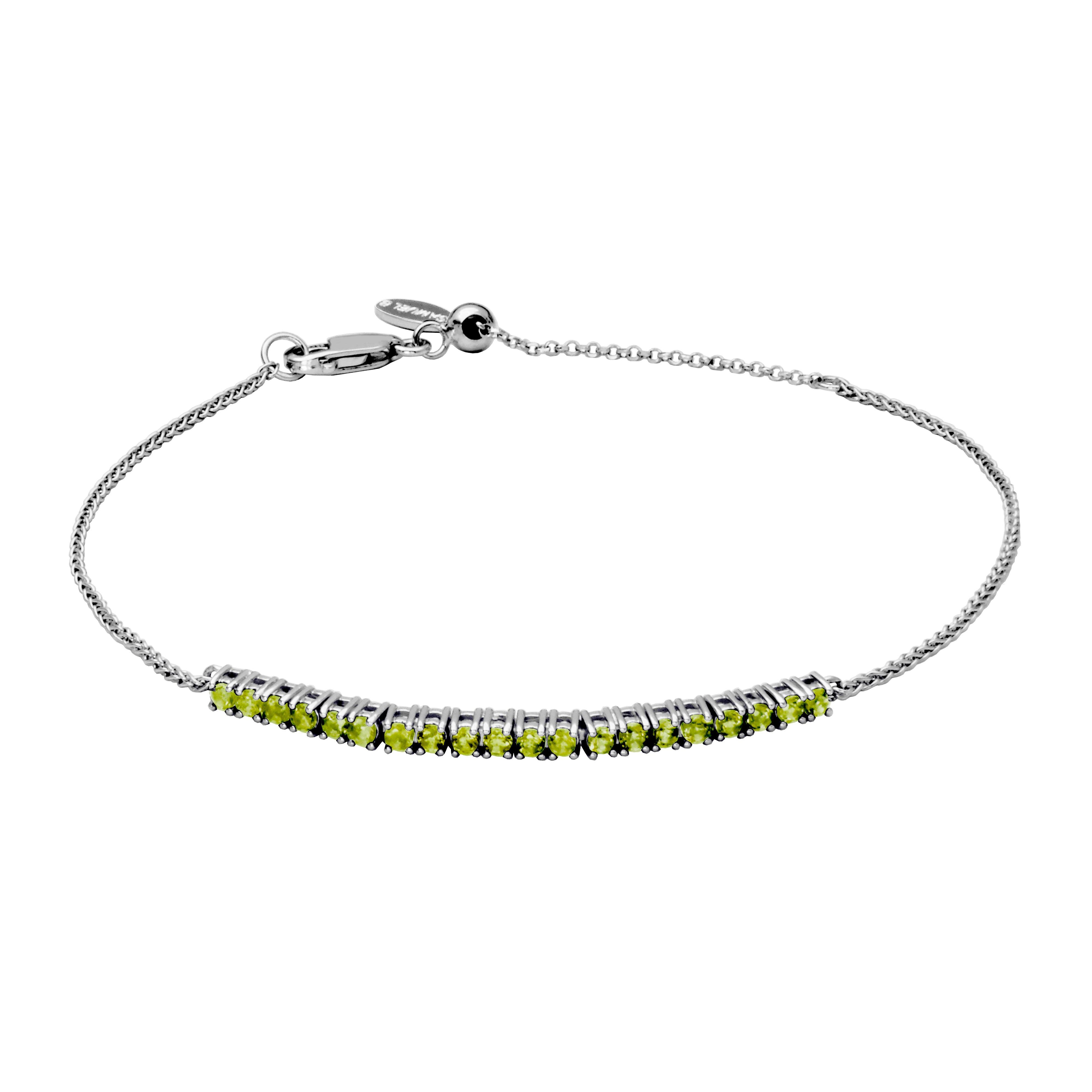 Samuel B. "Dazzle" Peridot Bracelet