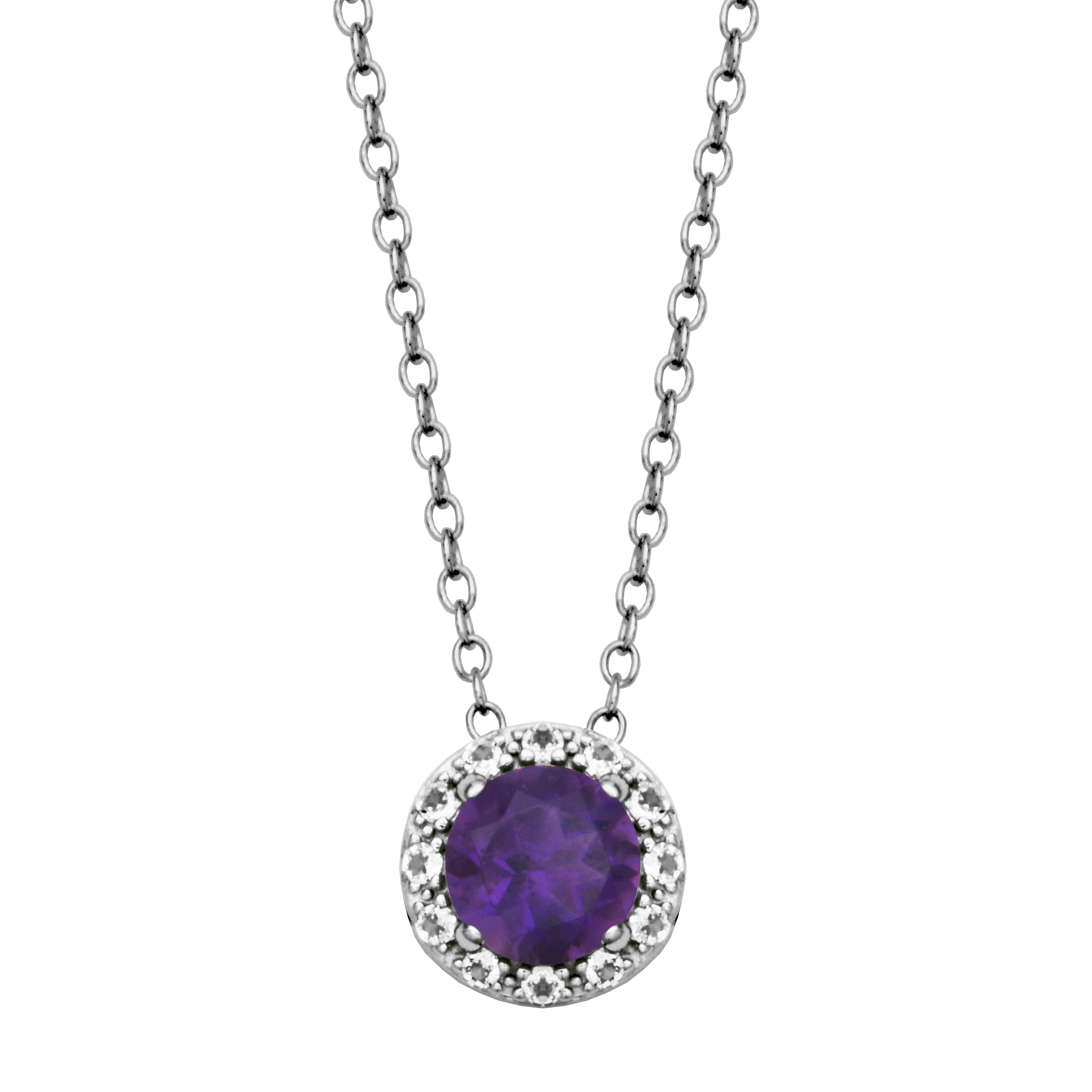 Sterling Silver Amethyst necklace