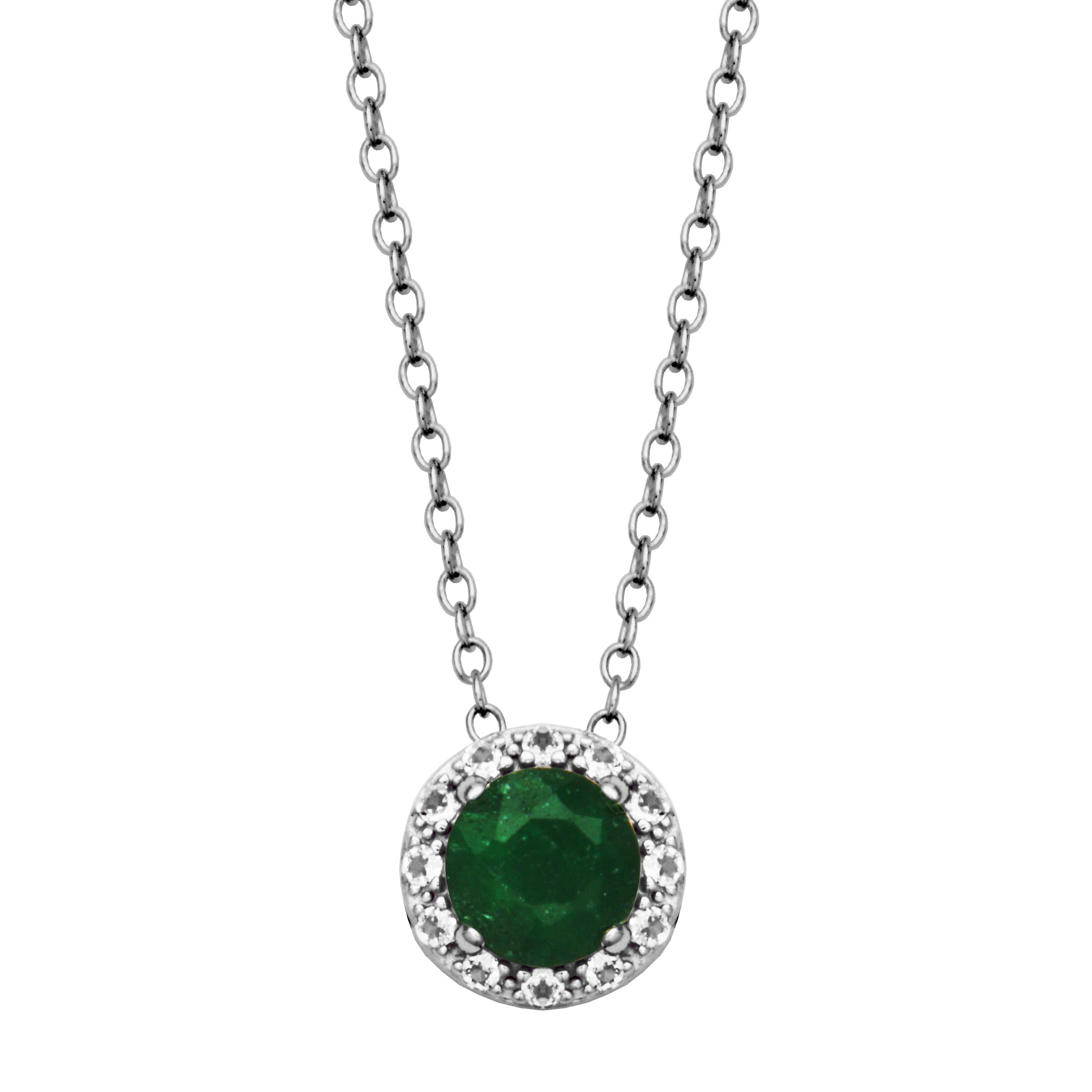 Samuel B. Emerald Corundum "Dazzle" Necklace