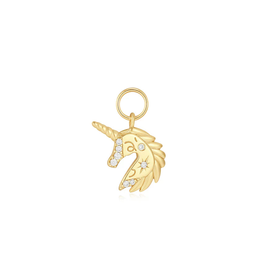 Ania Haie 14K Yellow Gold-Plated Unicorn Earring Charm