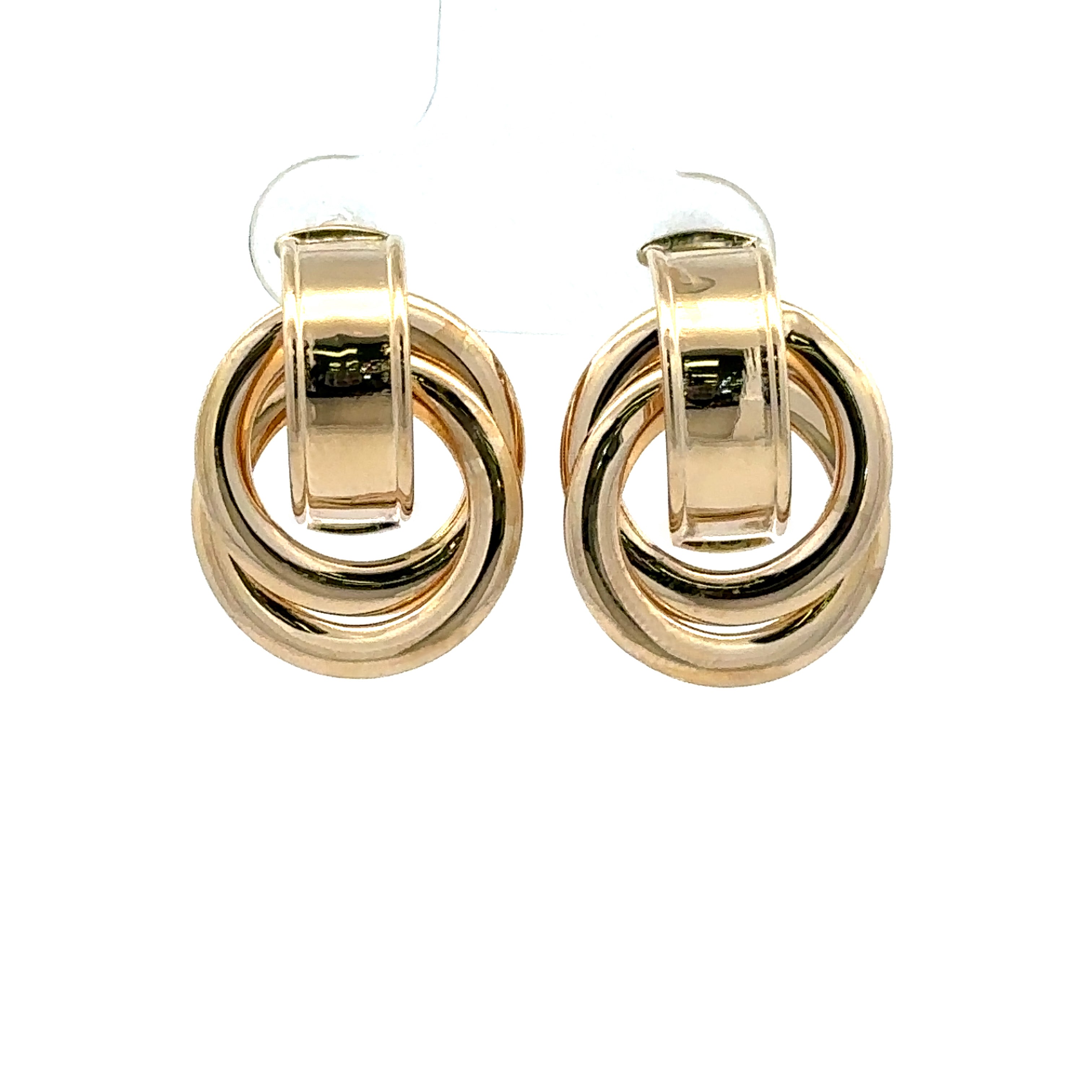 Estate Collection: 10K Yellow Gold Statement Earrings