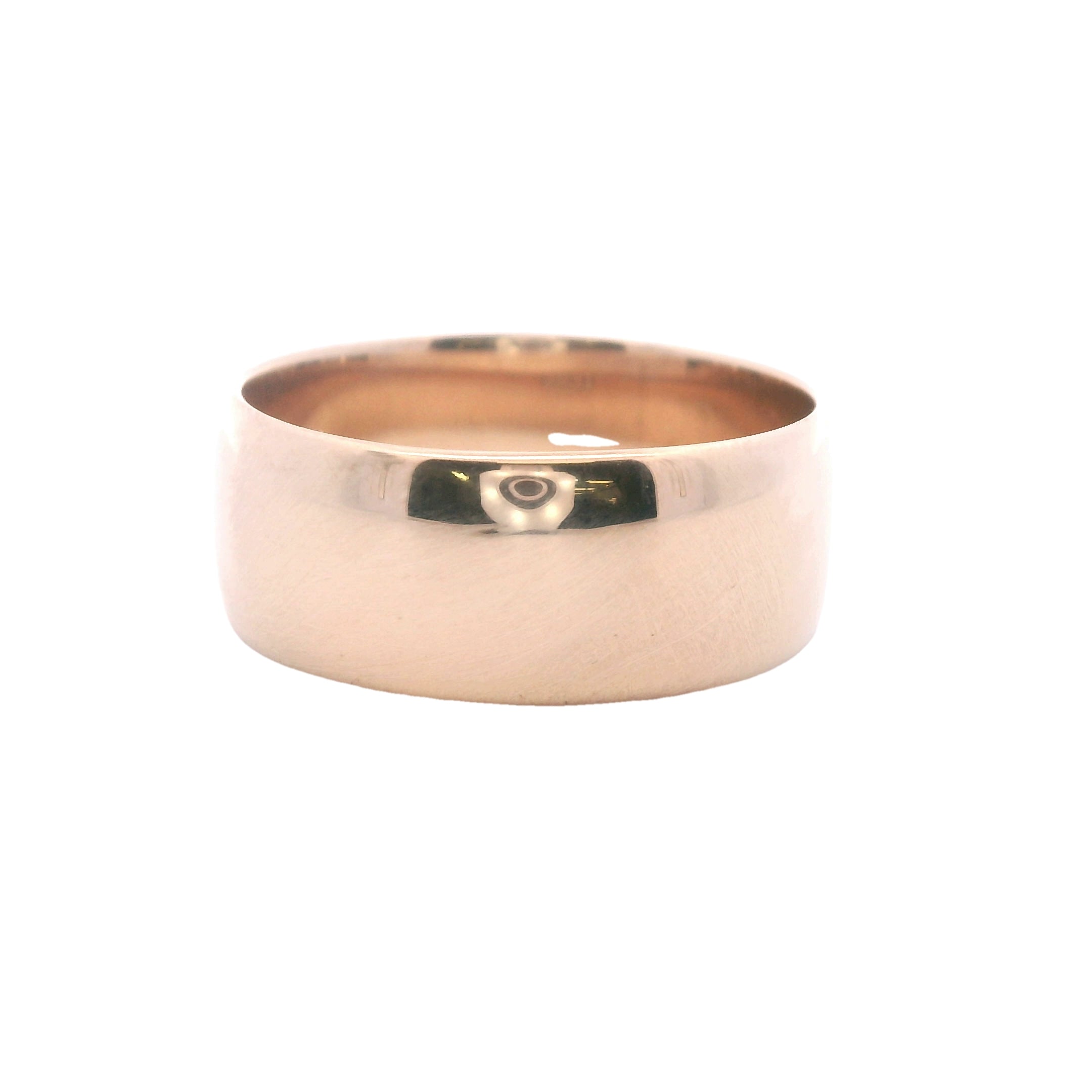 Estate Collection: 18K Yellow Gold 8MM Polished Wedding Band