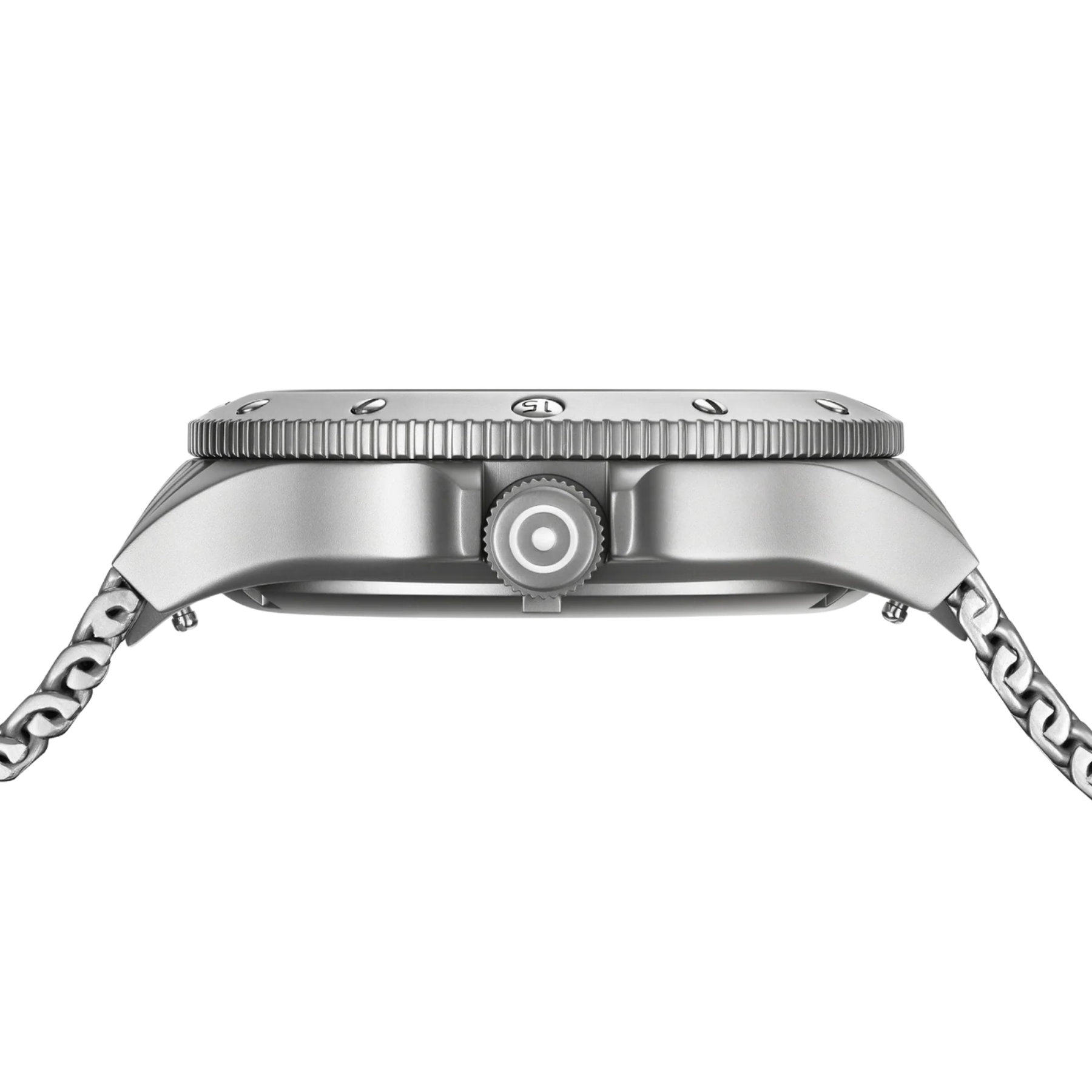 GLOCK Watch Super Sale - Stainless Steel Case with Black Watch Face and Mesh Strap (GW-33-4-24)