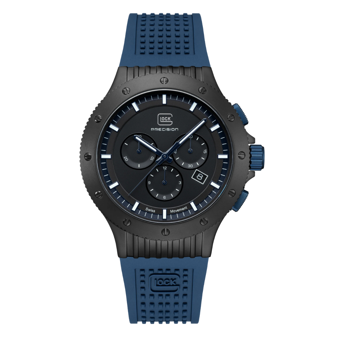 GLOCK Limited Edition Titanium Watch With Interchangeable Straps