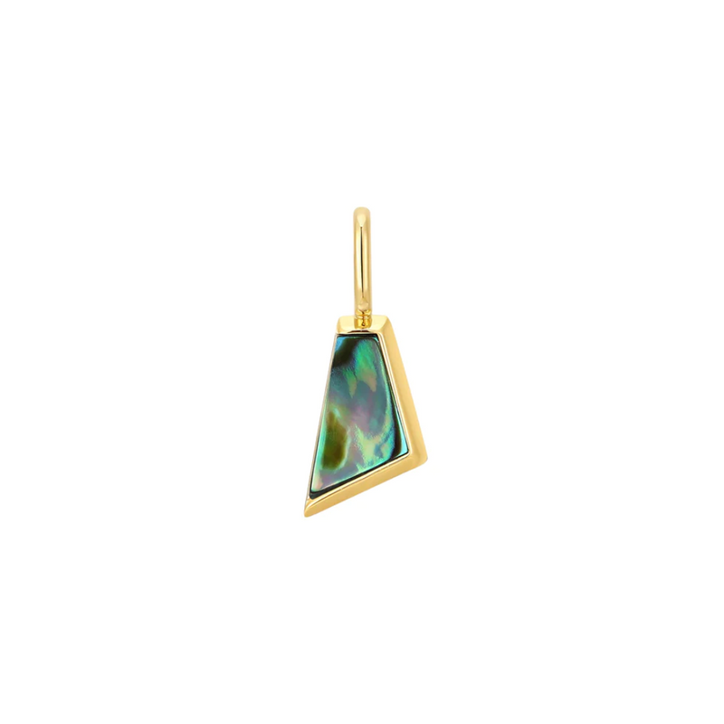 Ania Haie 14K Yellow Gold-Plated Abalone Charm
