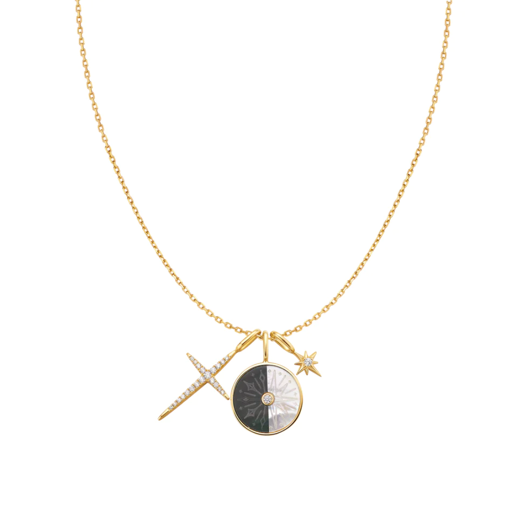 Ania Haie Gold-Plated Celestial Charm