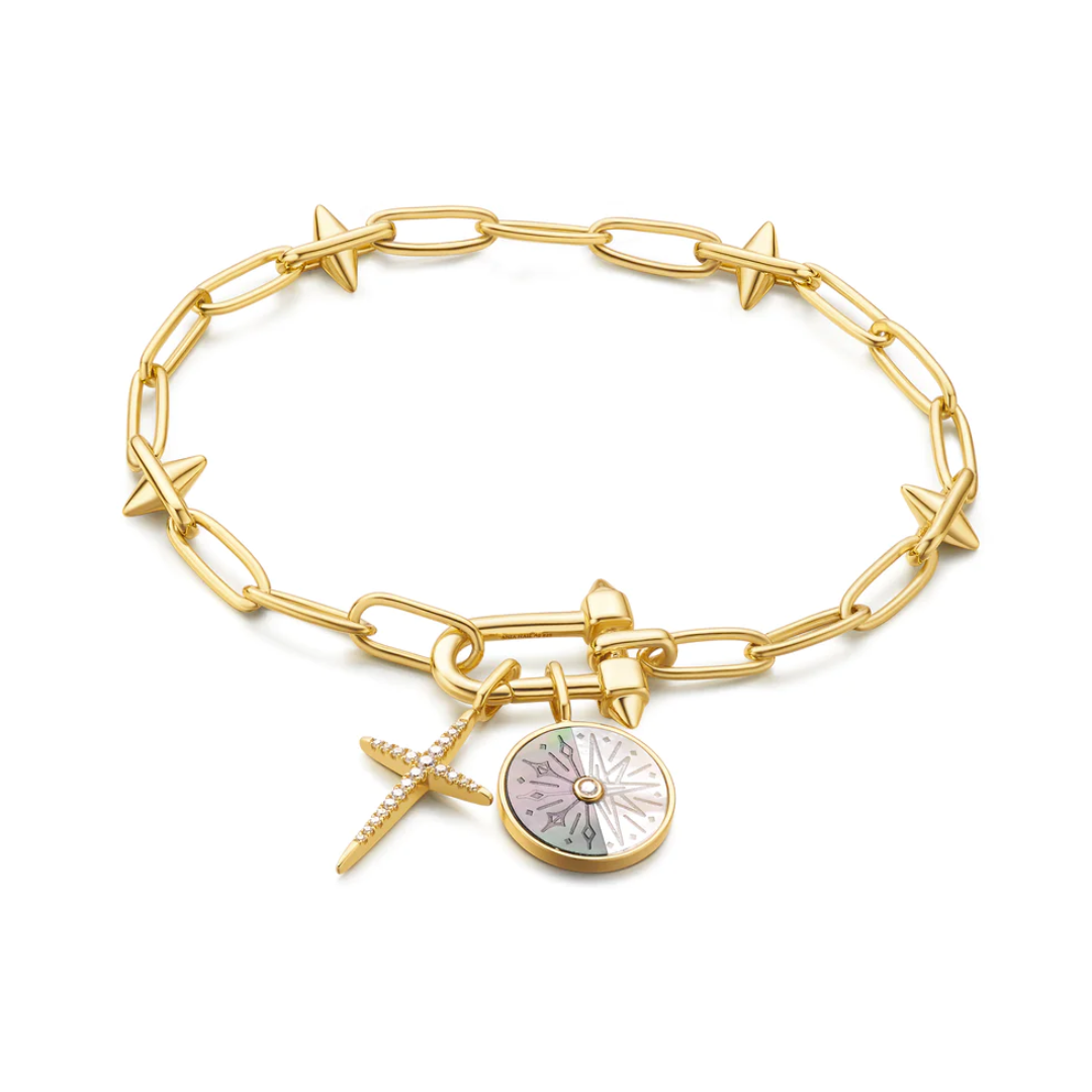 Ania Haie Gold-Plated Celestial Charm