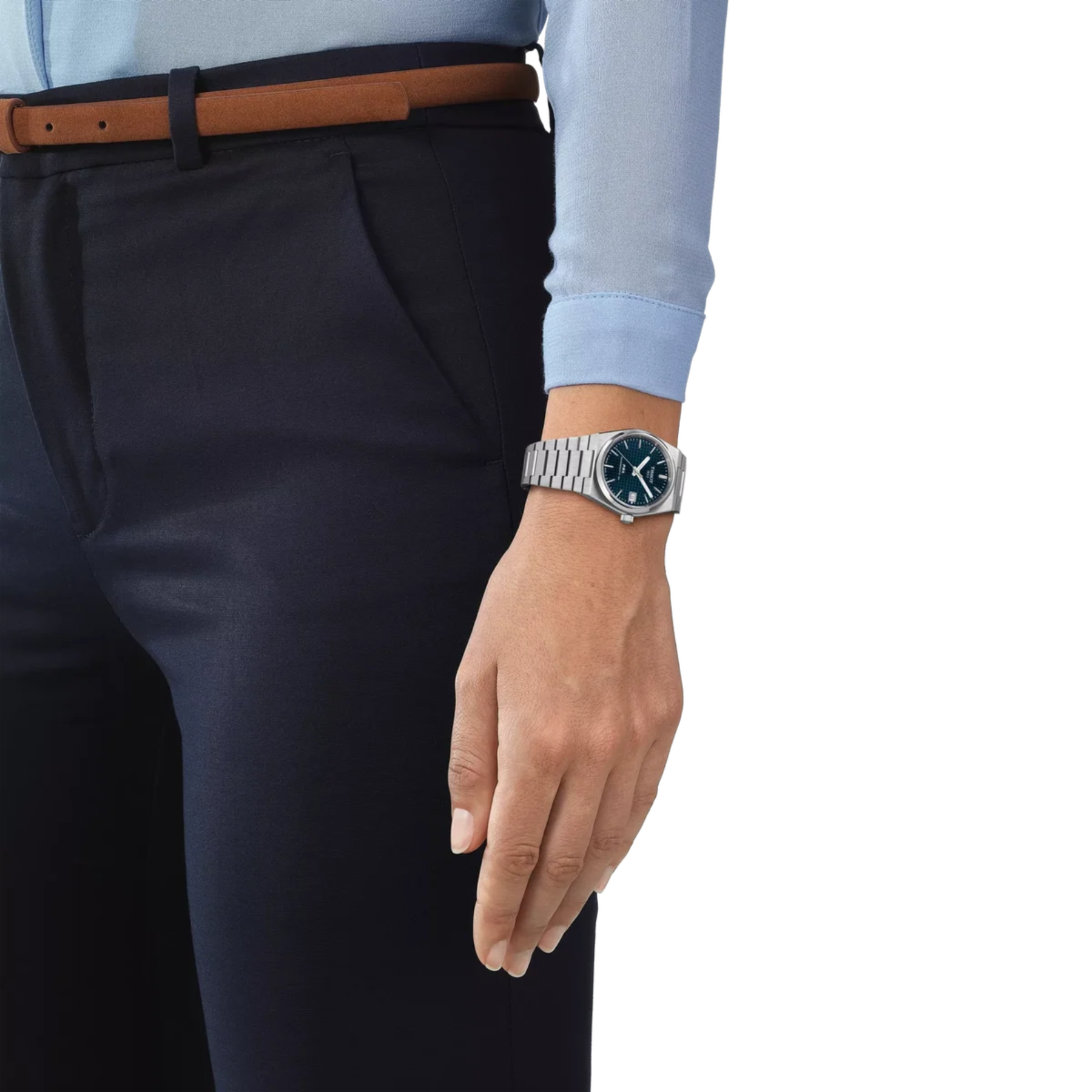 Tissot PRX Powermatic 80 Unisex Stainless Steel 35mm Swiss Automatic Blue Dial Watch