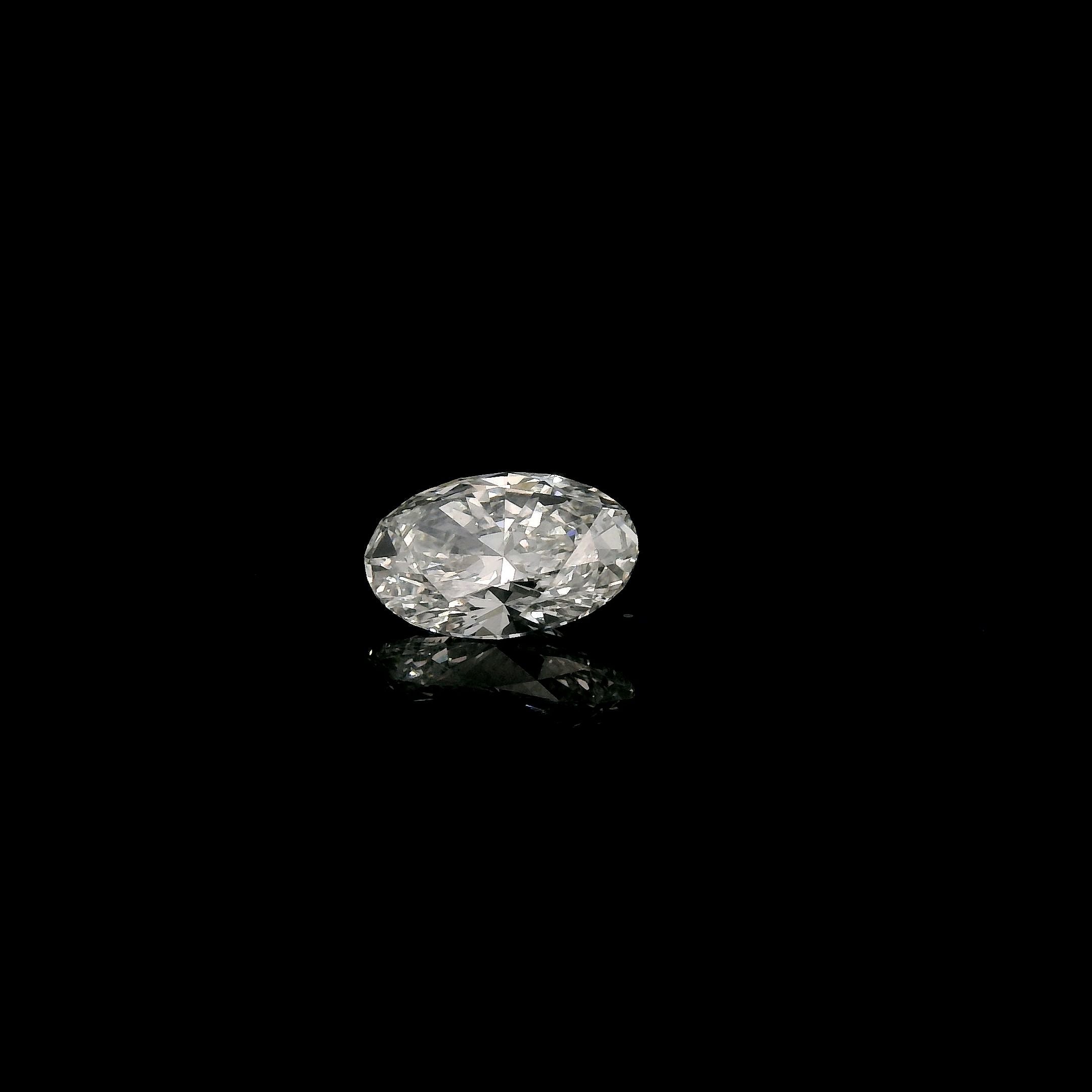 2.84CT Loose  Oval-Cut Lab-Grown Diamond