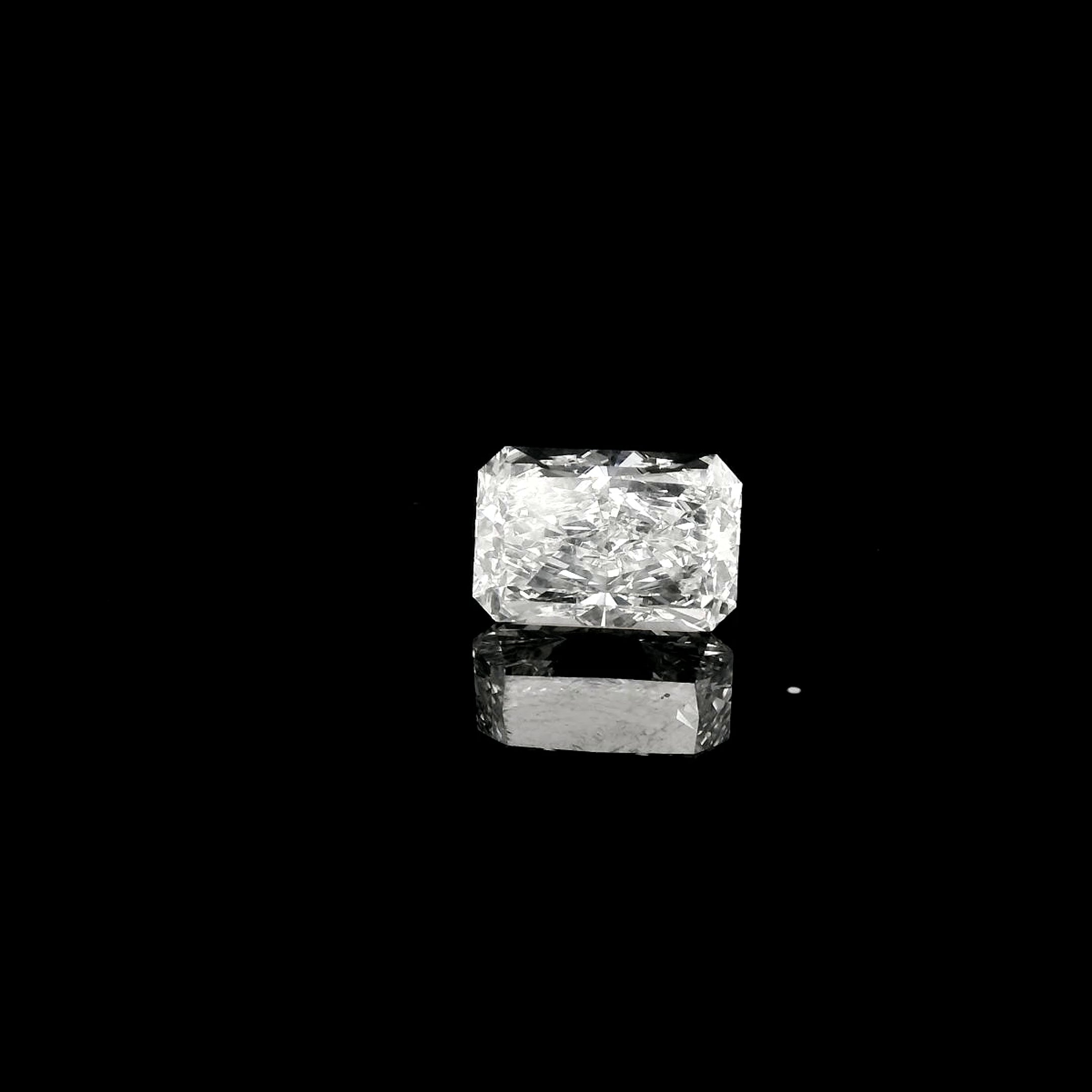 3.00CT Loose Radiant-Cut Lab-Grown Diamond