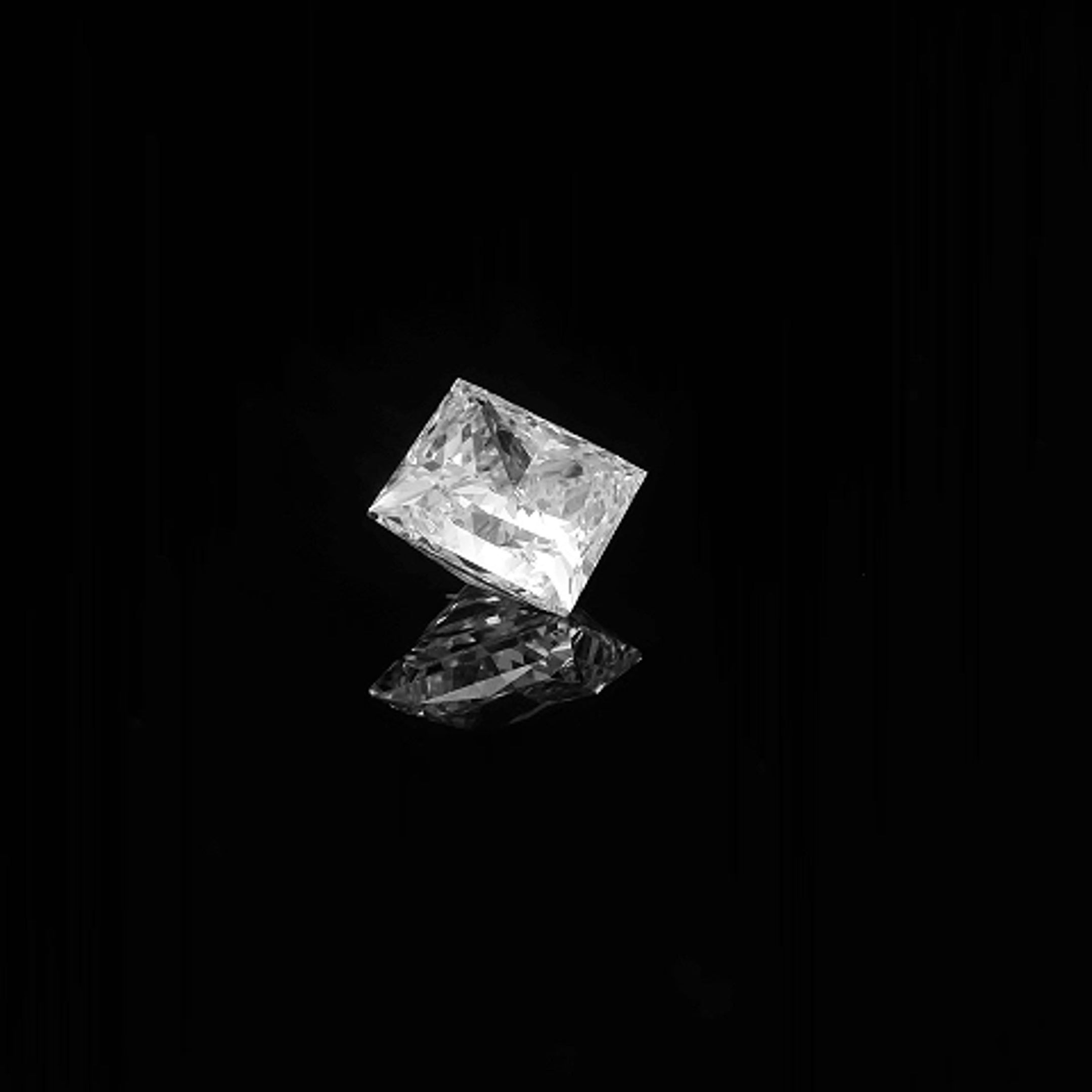 2.59CT. Loose  Princess-Cut Lab-Grown Diamond