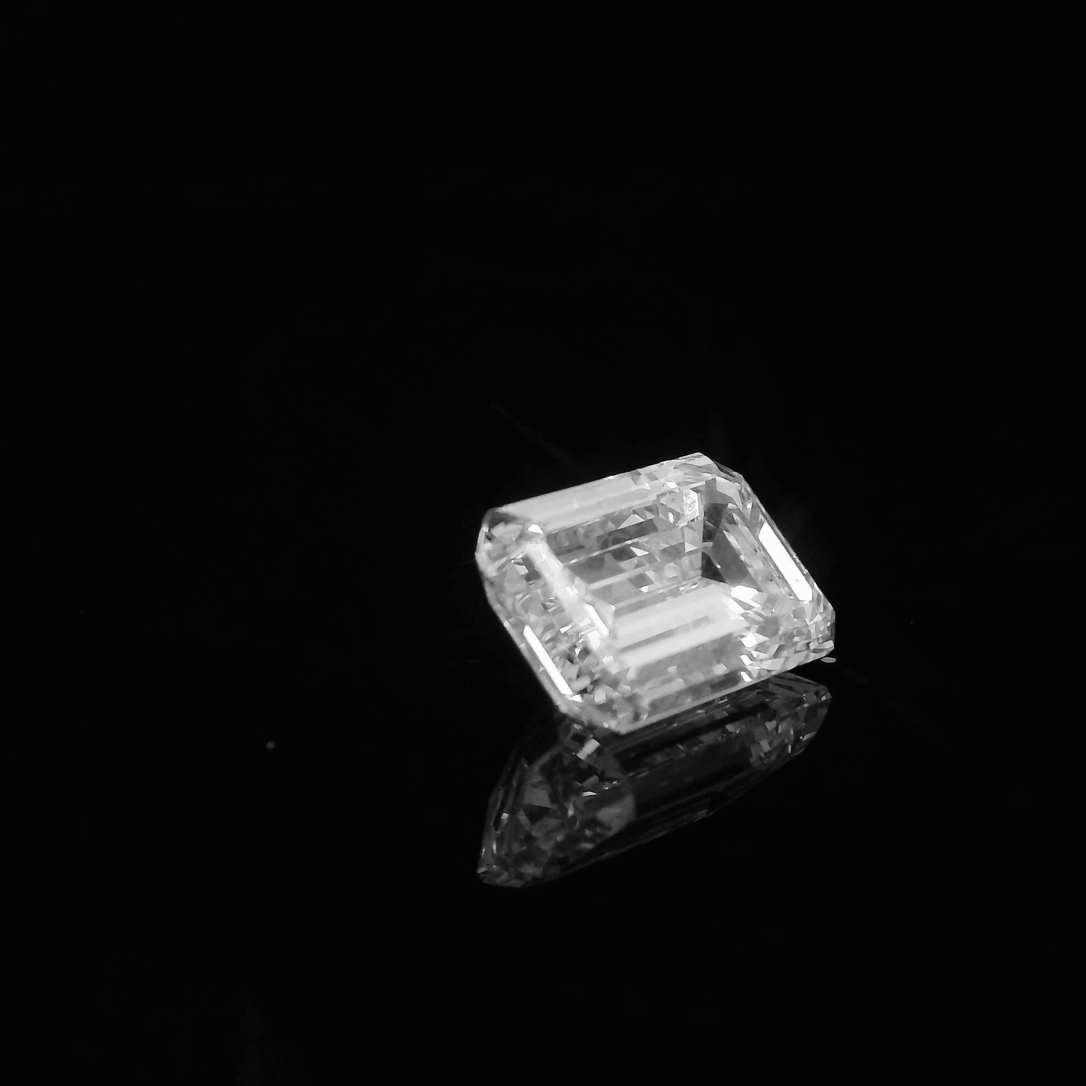 4.10CT. Loose Emerald-Cut Lab-Grown Diamond