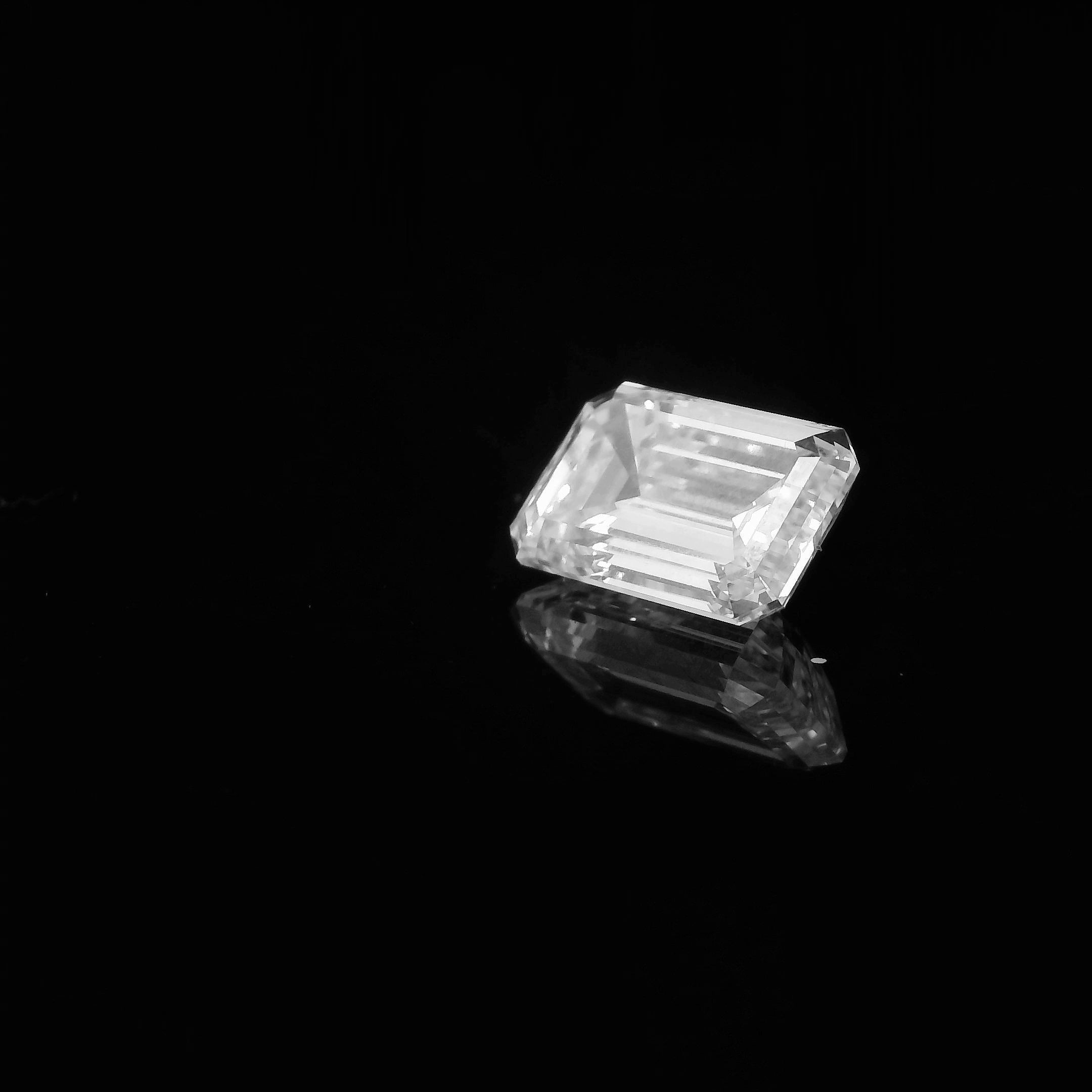 4.10CT. Loose Emerald-Cut Lab-Grown Diamond