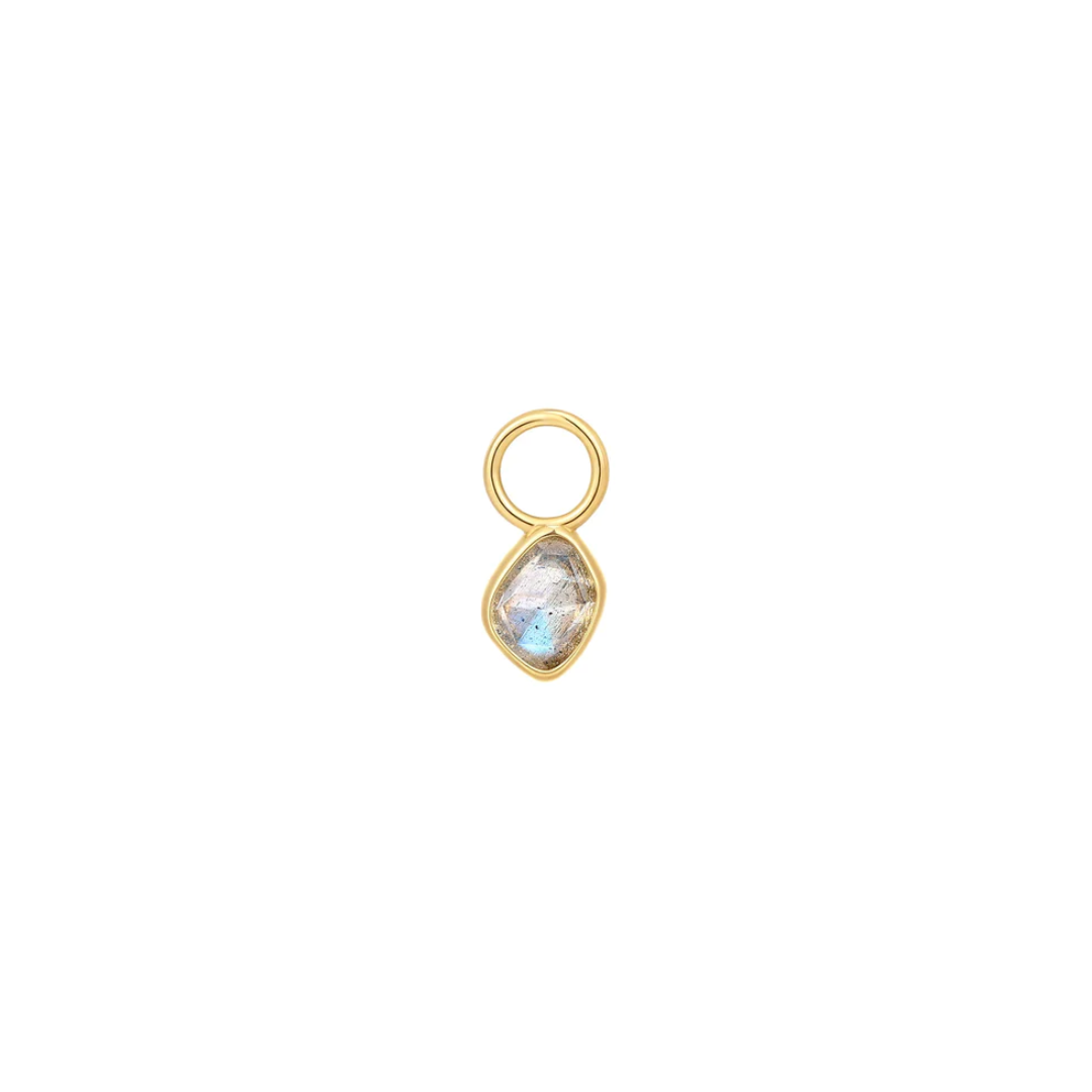 Ania Haie 14K Yellow Gold-Plated Labradorite Earring Charm