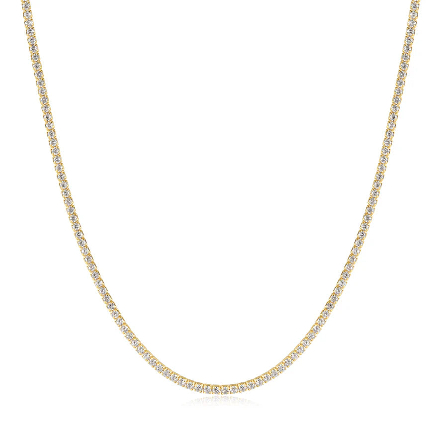 Ania Haie Gold Pavé Necklace