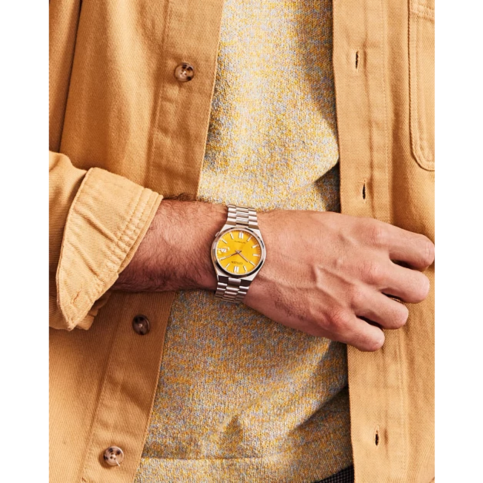 Citizen's Men's “TSUYOSA” Sunray Yellow