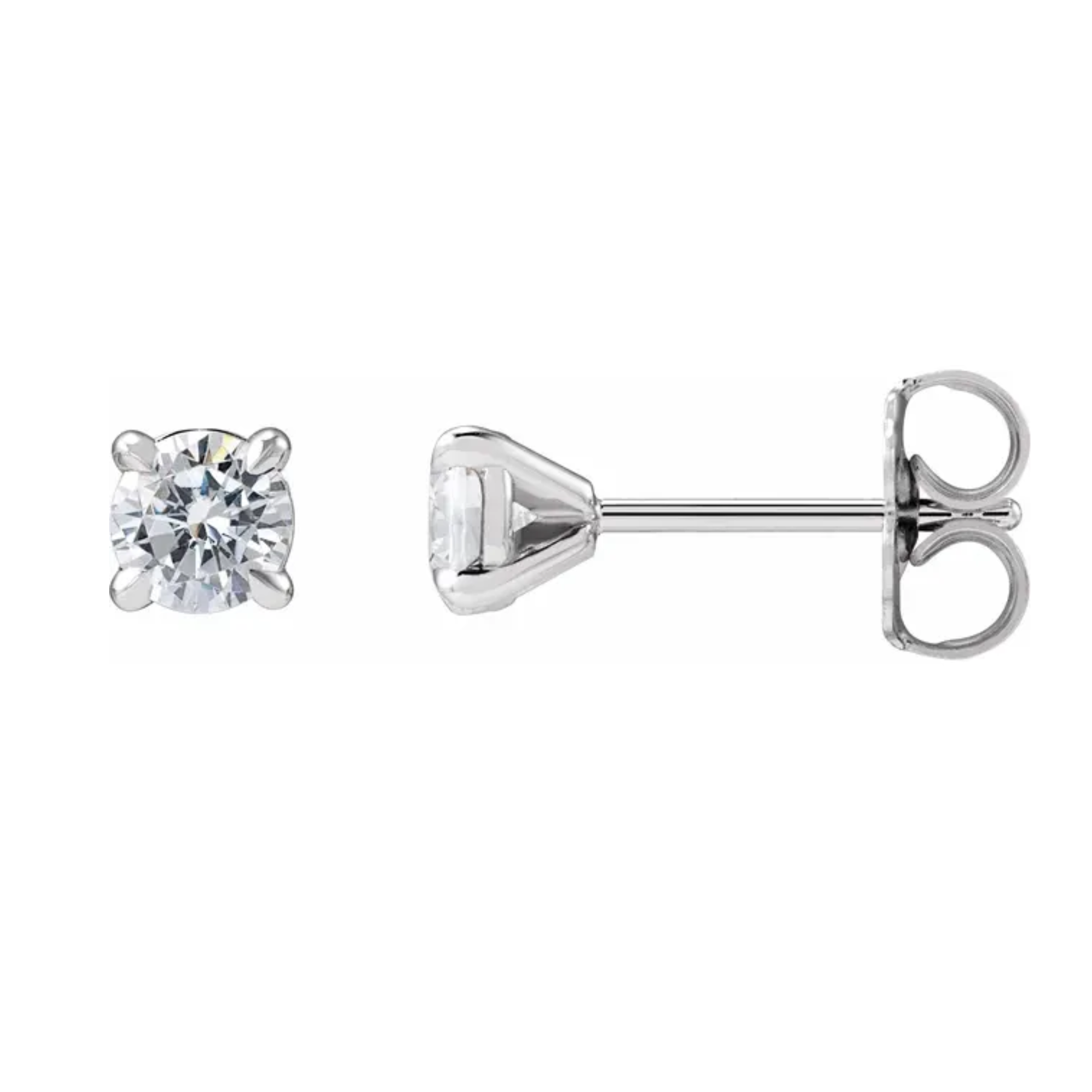 1 CTW MARTINI PRONG STUDS