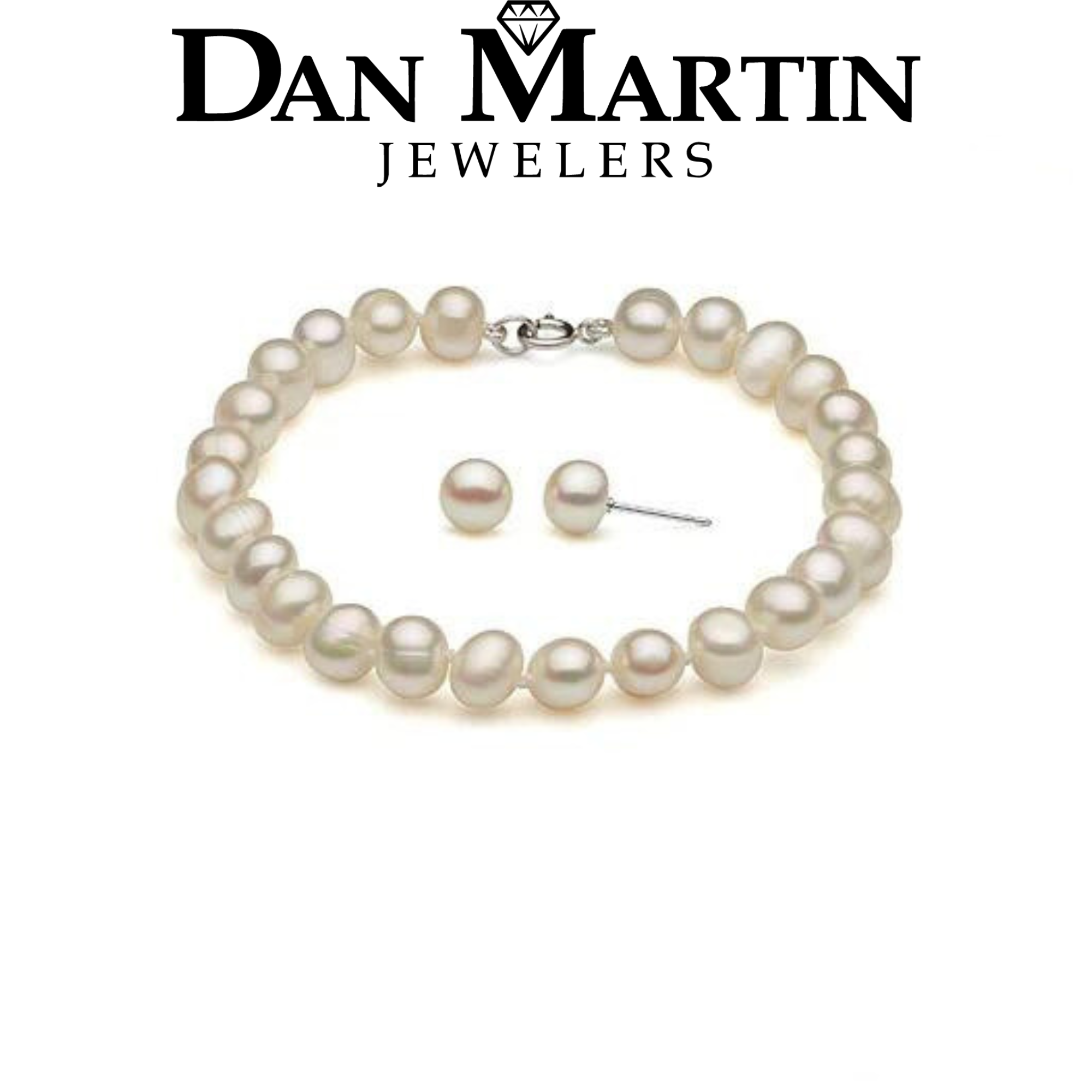 Sterling Silver Freshwater Pearl Set