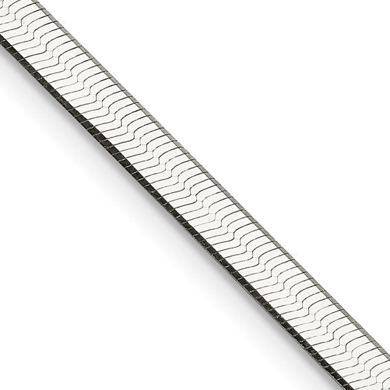 Sterling Silver 18" 5.25MM Herringbone Chain