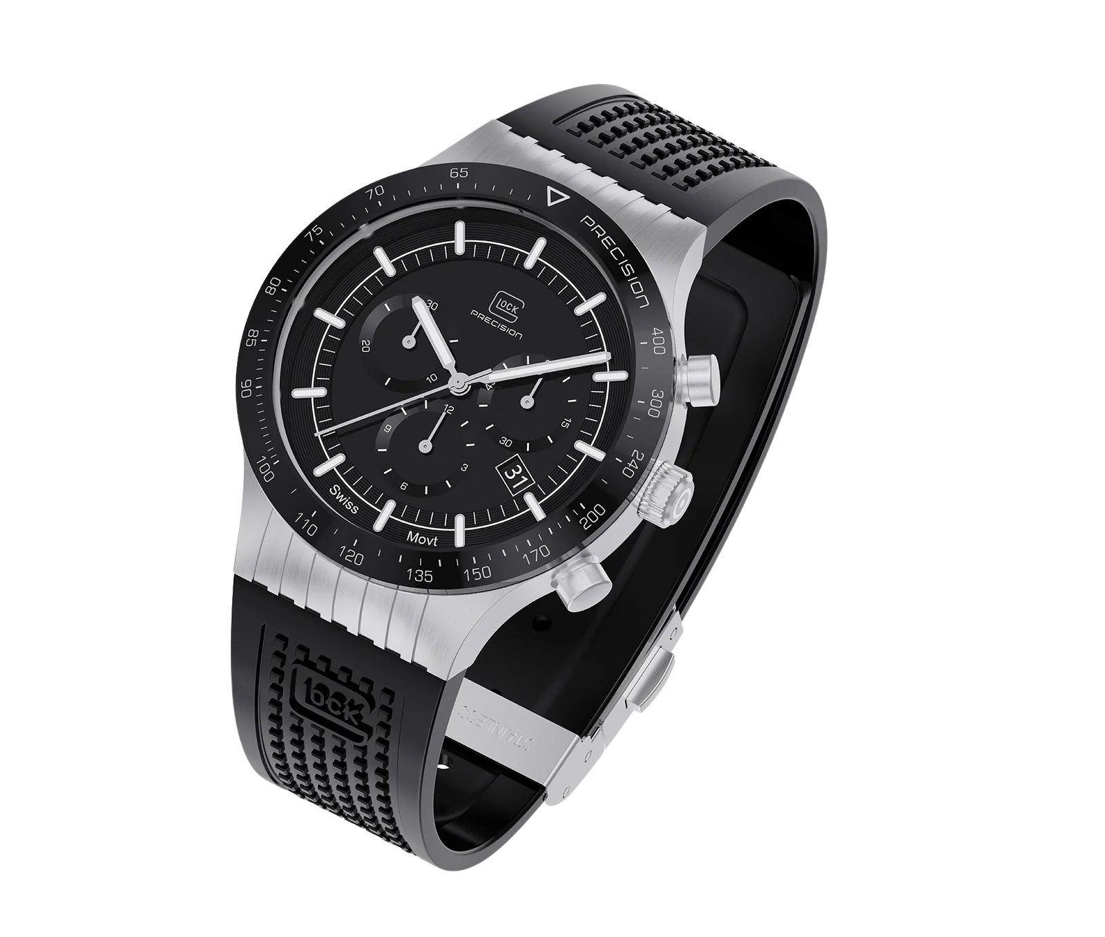 7500 Limited Edition Glock Watch with Interchangeable Straps