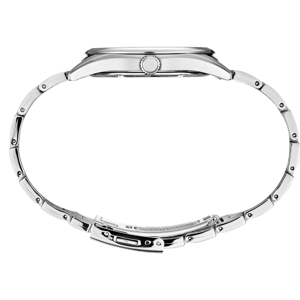 SEIKO Essentials Men's Stainless Steel Quartz Blue Dial Watch